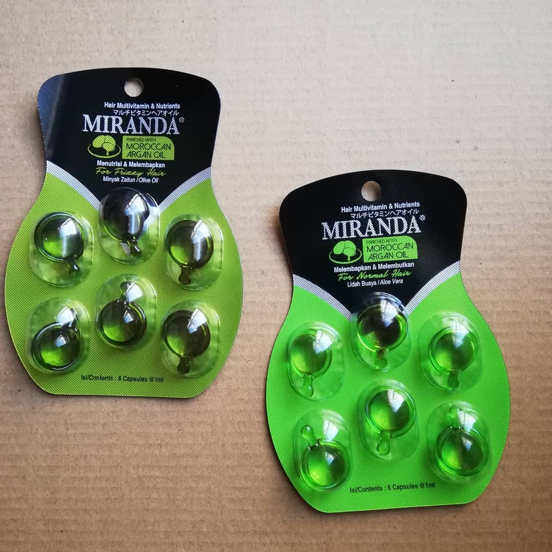 ヘアビタミン モイスチャーヘアオイル/MIRANDA/ヘアオイルを使ったクチコミ（1枚目）
