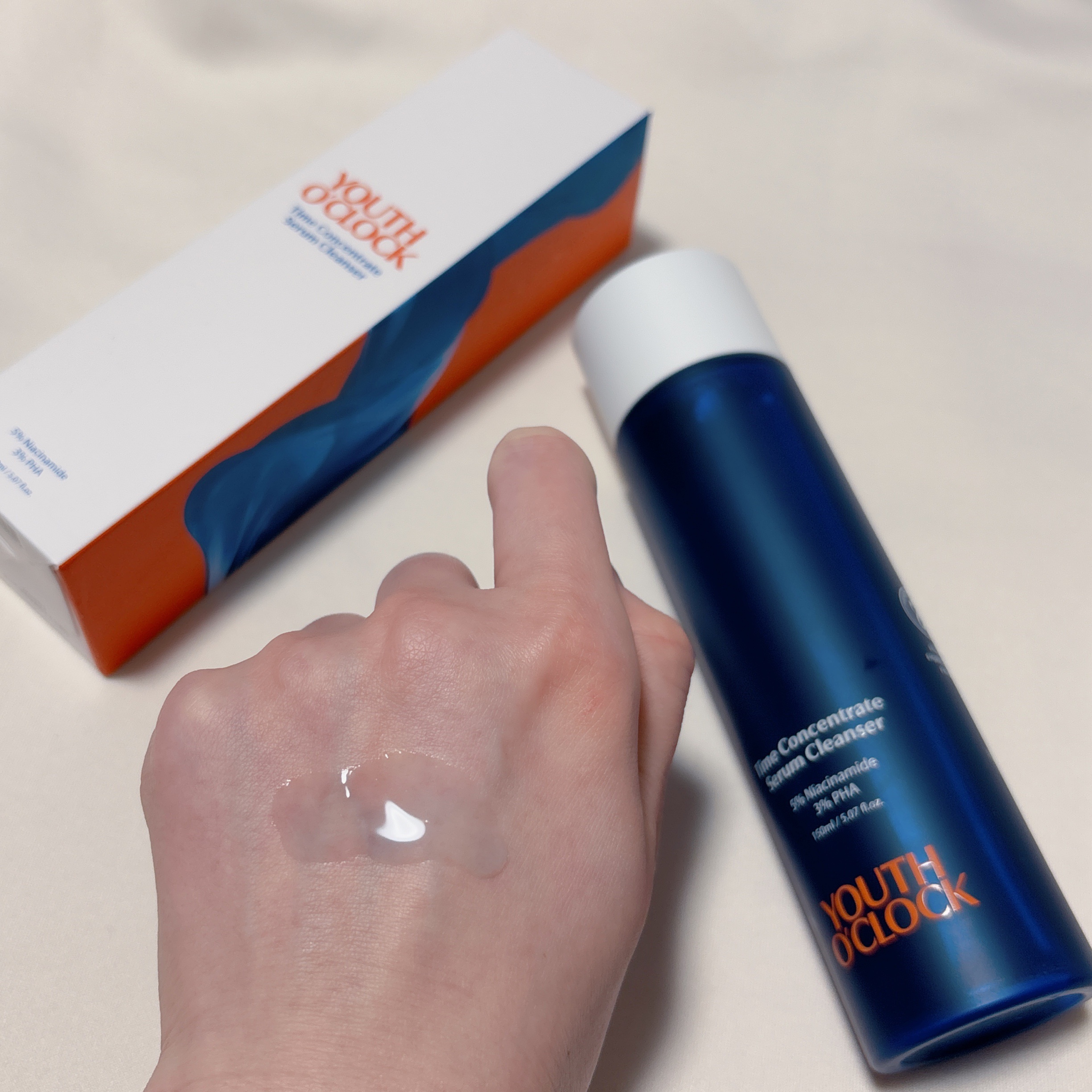 タイムコンセントレイト セラムクレンザー /Youth o' clock/クレンジングジェルを使ったクチコミ（2枚目）