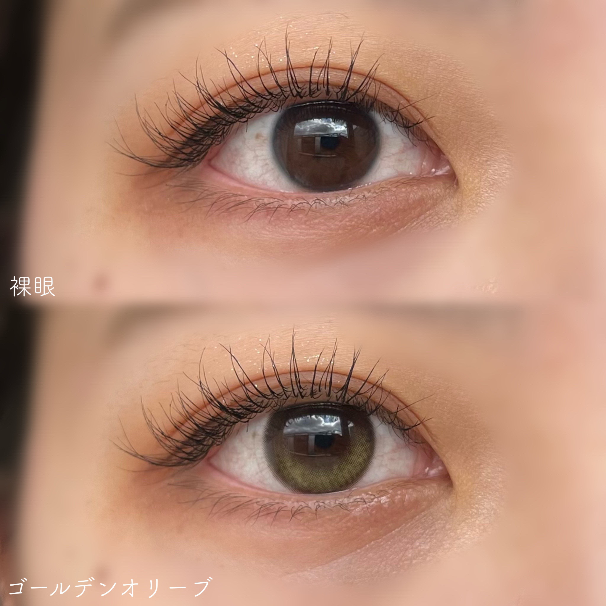 Glowy 1day/OLENS/ワンデー（１DAY）カラコンを使ったクチコミ（3枚目）