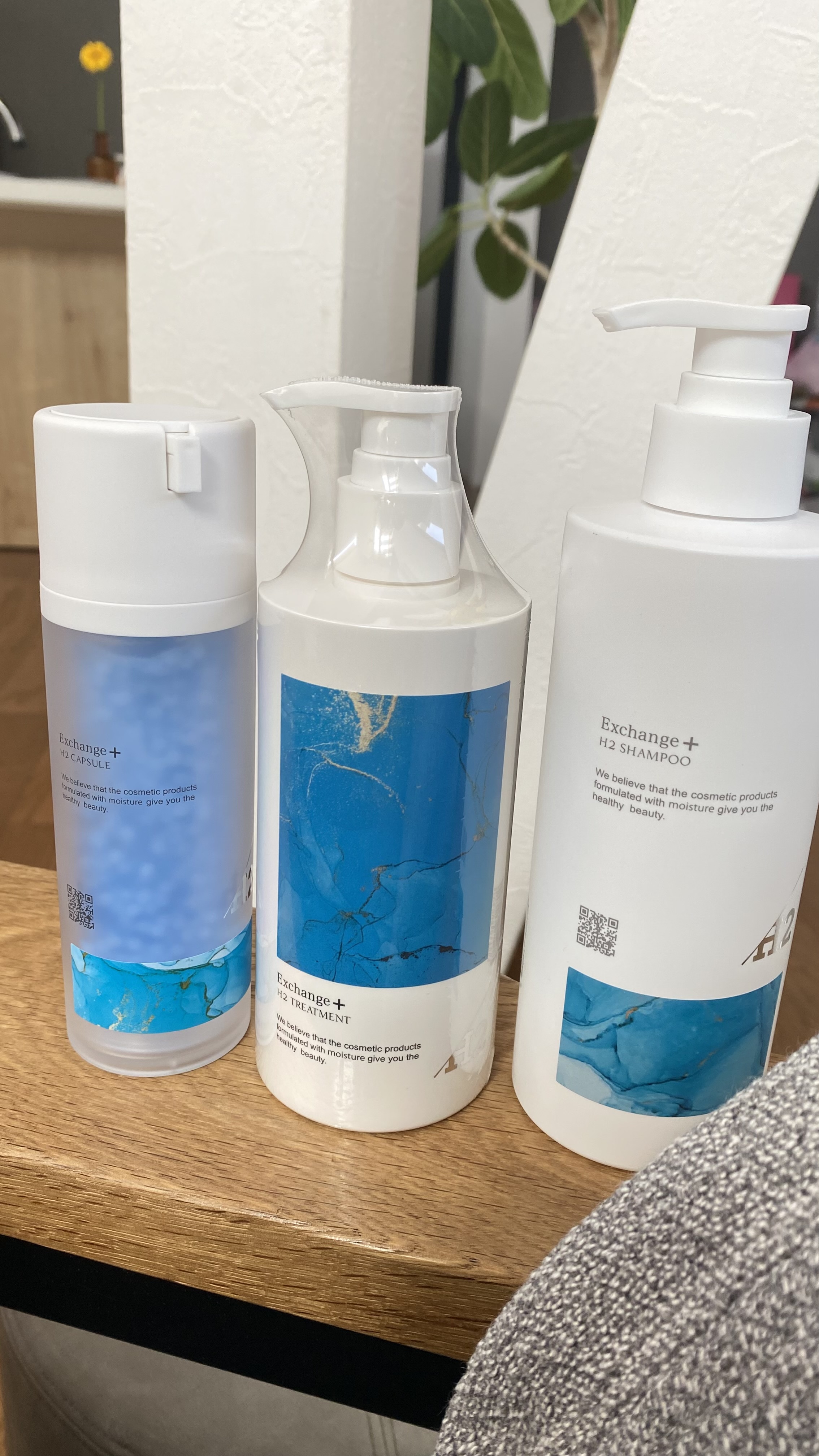 H2シャンプー/カプセル/トリートメント  H2カプセル/Exchange+/サロンシャンプーを使ったクチコミ（1枚目）