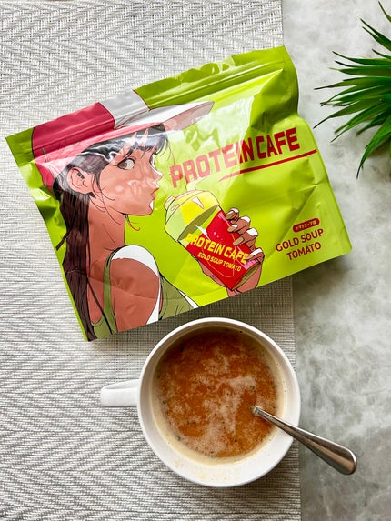 ゴールドスープトマト/プロテインカフェ/プロテインバーを使ったクチコミ(1枚目)