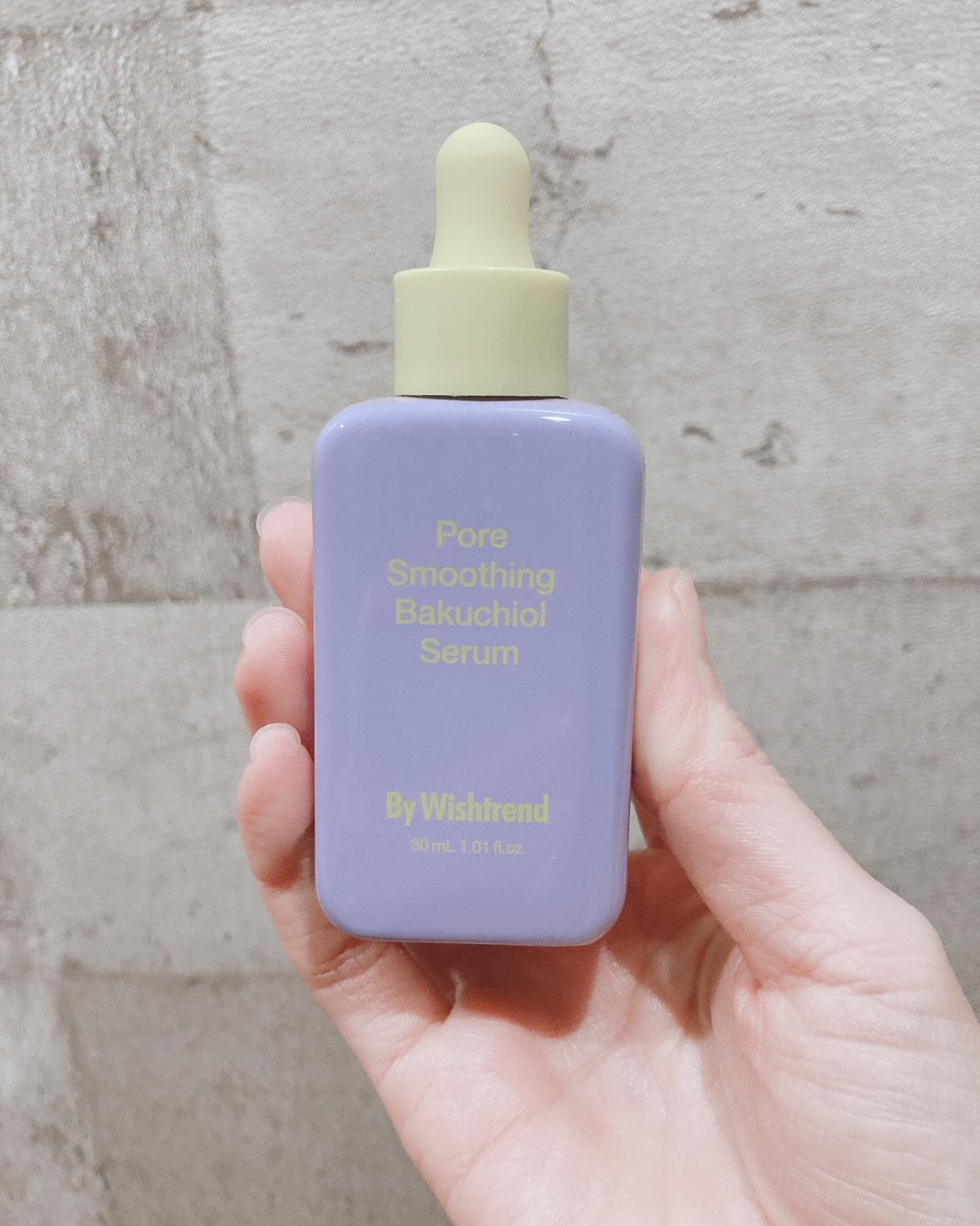 ポアスムージングバクチオールセラム/By Wishtrend/美容液を使ったクチコミ（2枚目）