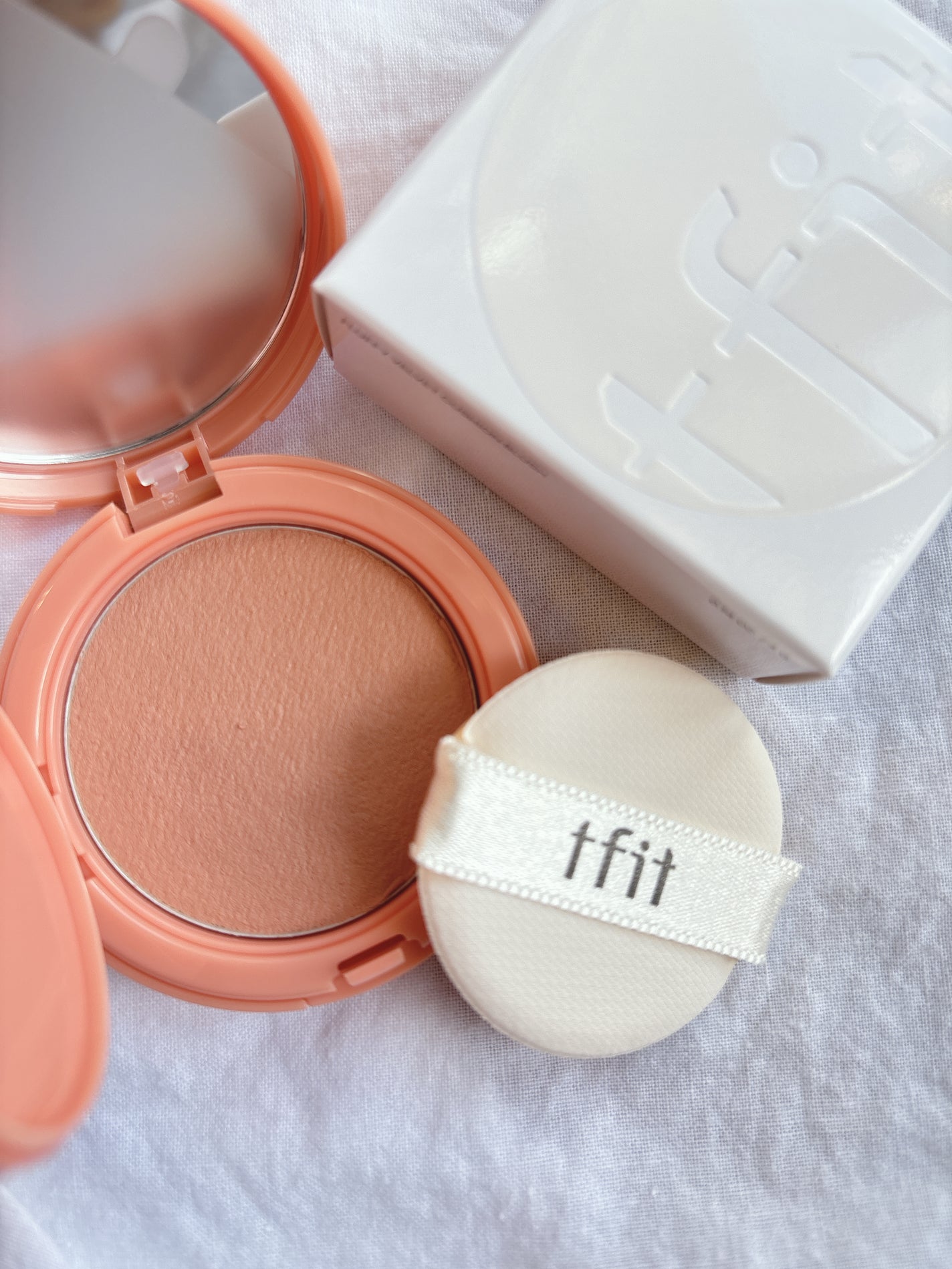フラッフィーベルベットクッションチーク /TFIT/ジェル・クリームチークを使ったクチコミ(2枚目)