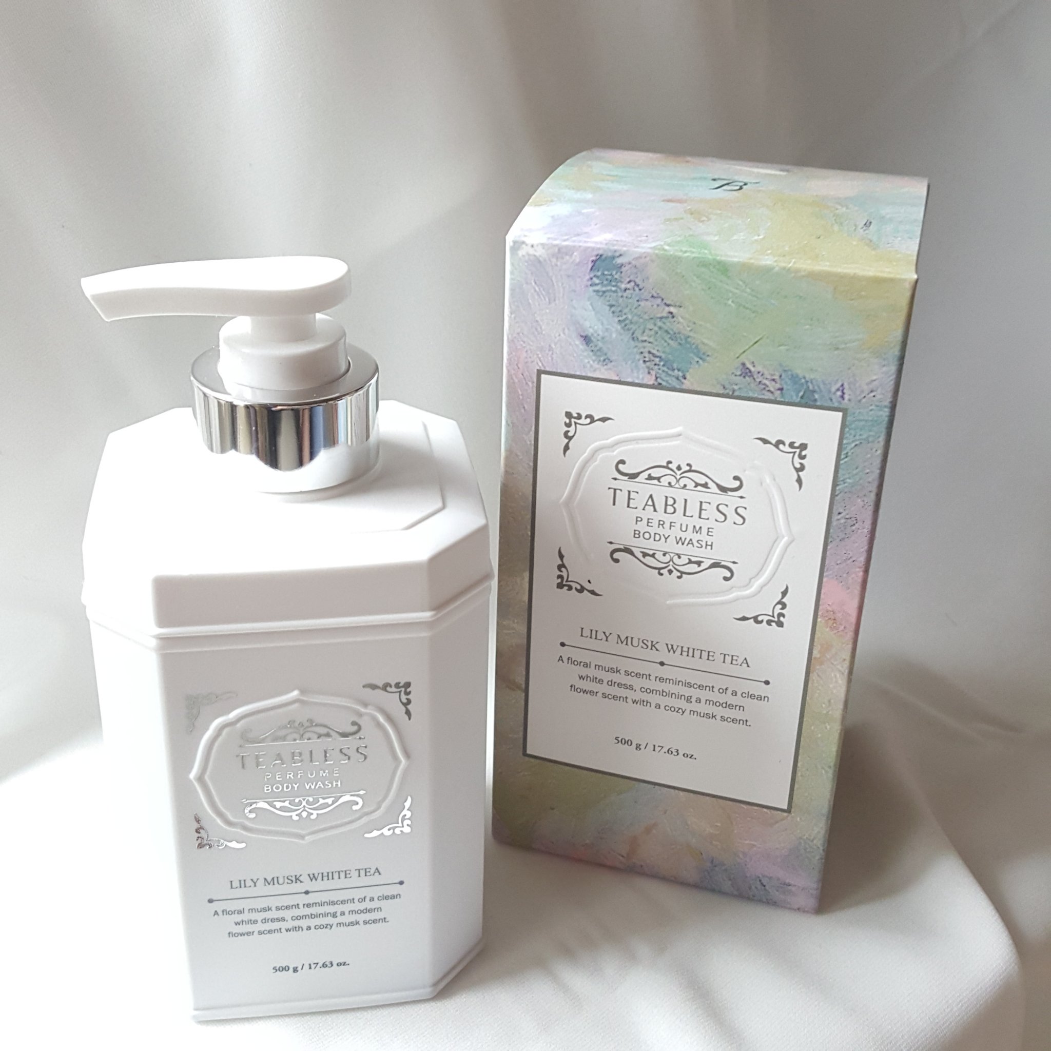パフュームボディウォッシュ リリームスクホワイトティー/TEABLESS/ボディソープを使ったクチコミ（1枚目）