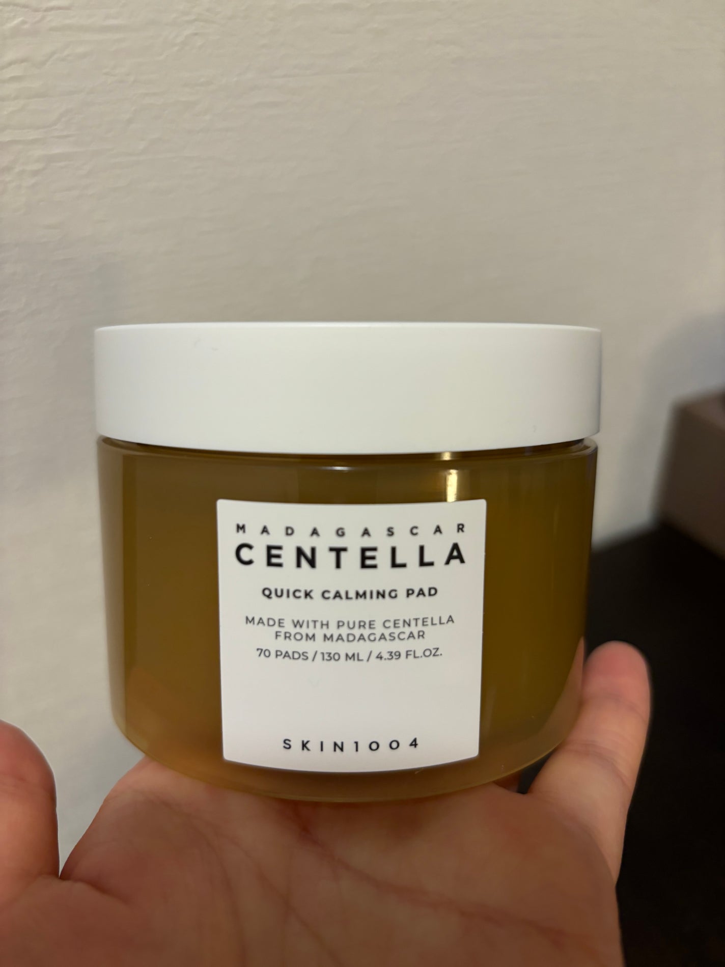 センテラ クイックカーミングパッド/SKIN1004/トナーパッドを使ったクチコミ(1枚目)