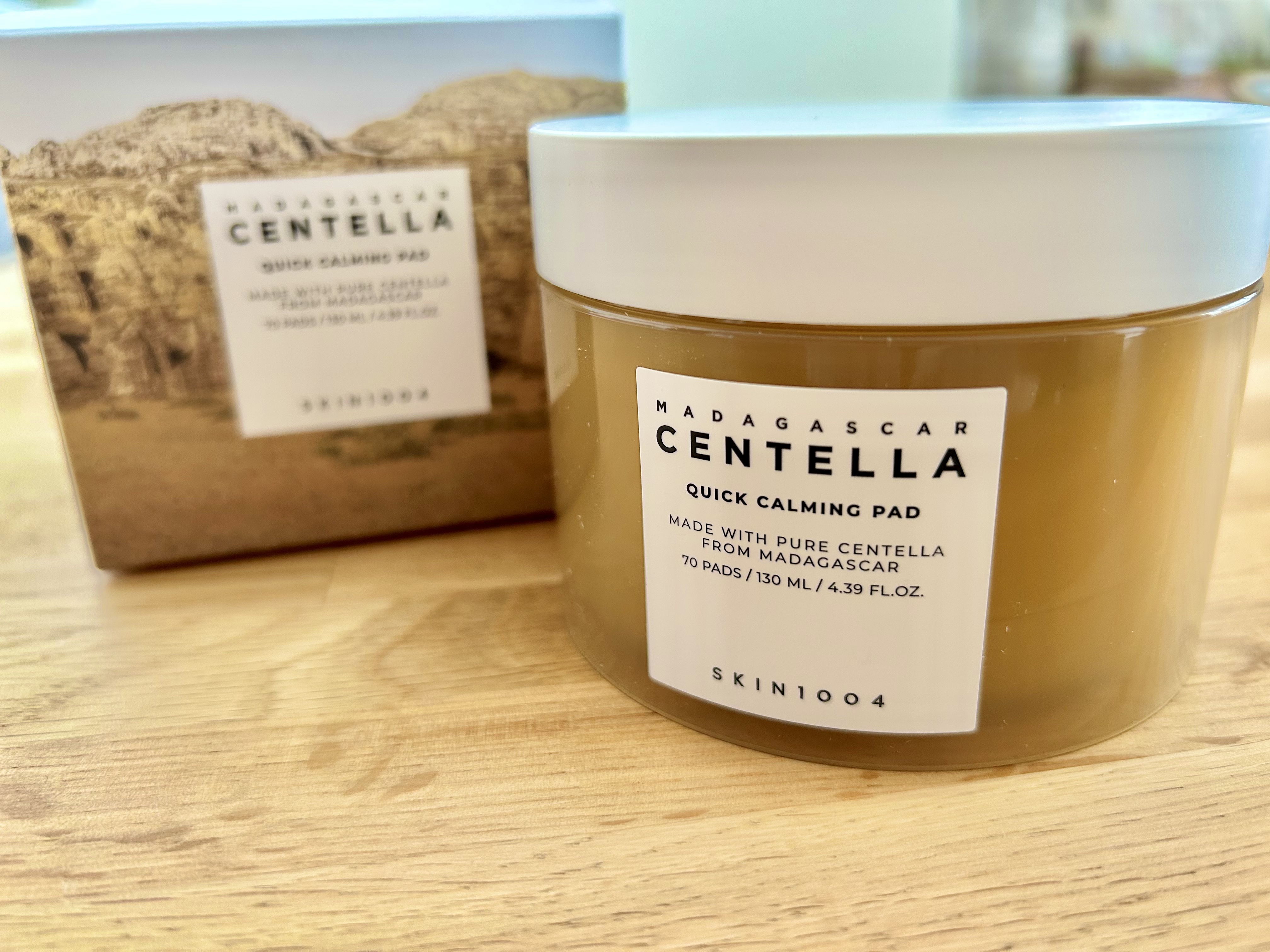 センテラ クイックカーミングパッド/SKIN1004/トナーパッドを使ったクチコミ（1枚目）