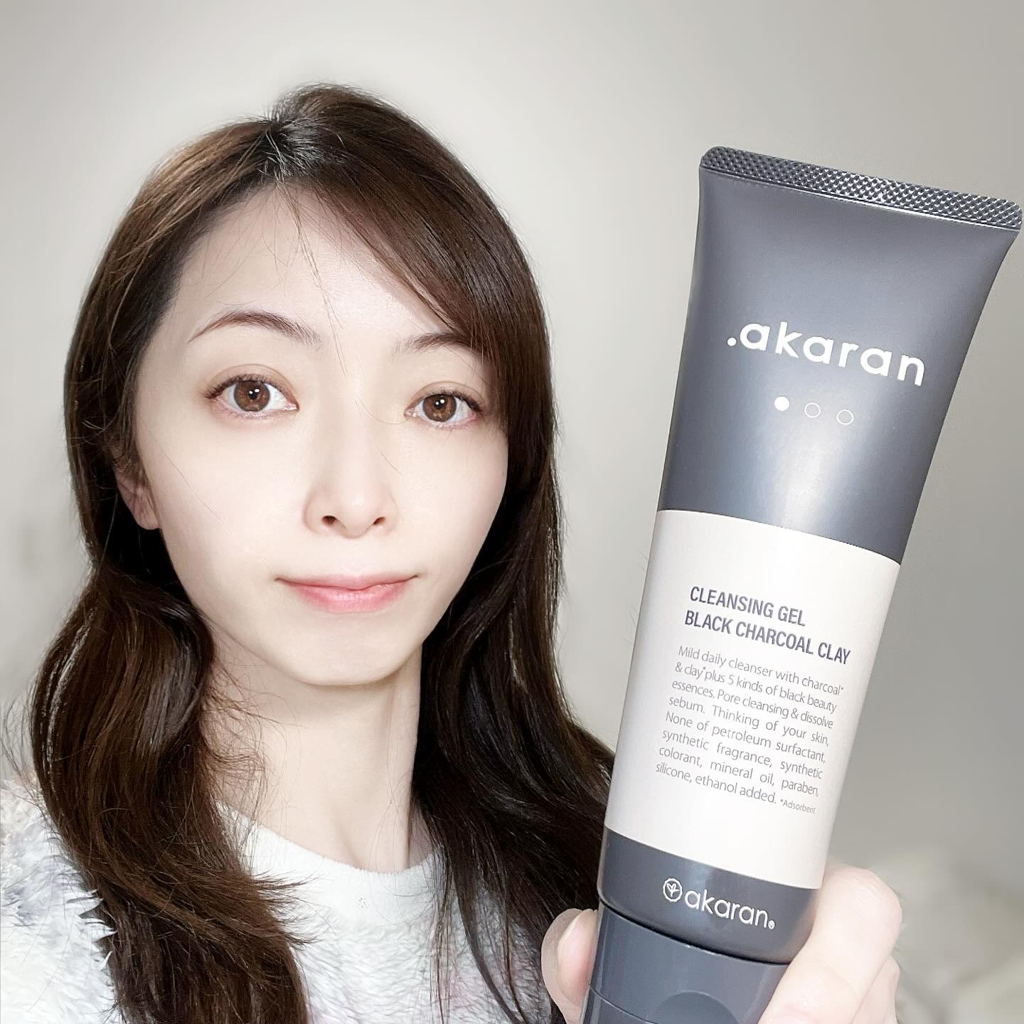 ブラックジェルクレンジング/.akaran/クレンジングジェルを使ったクチコミ（3枚目）