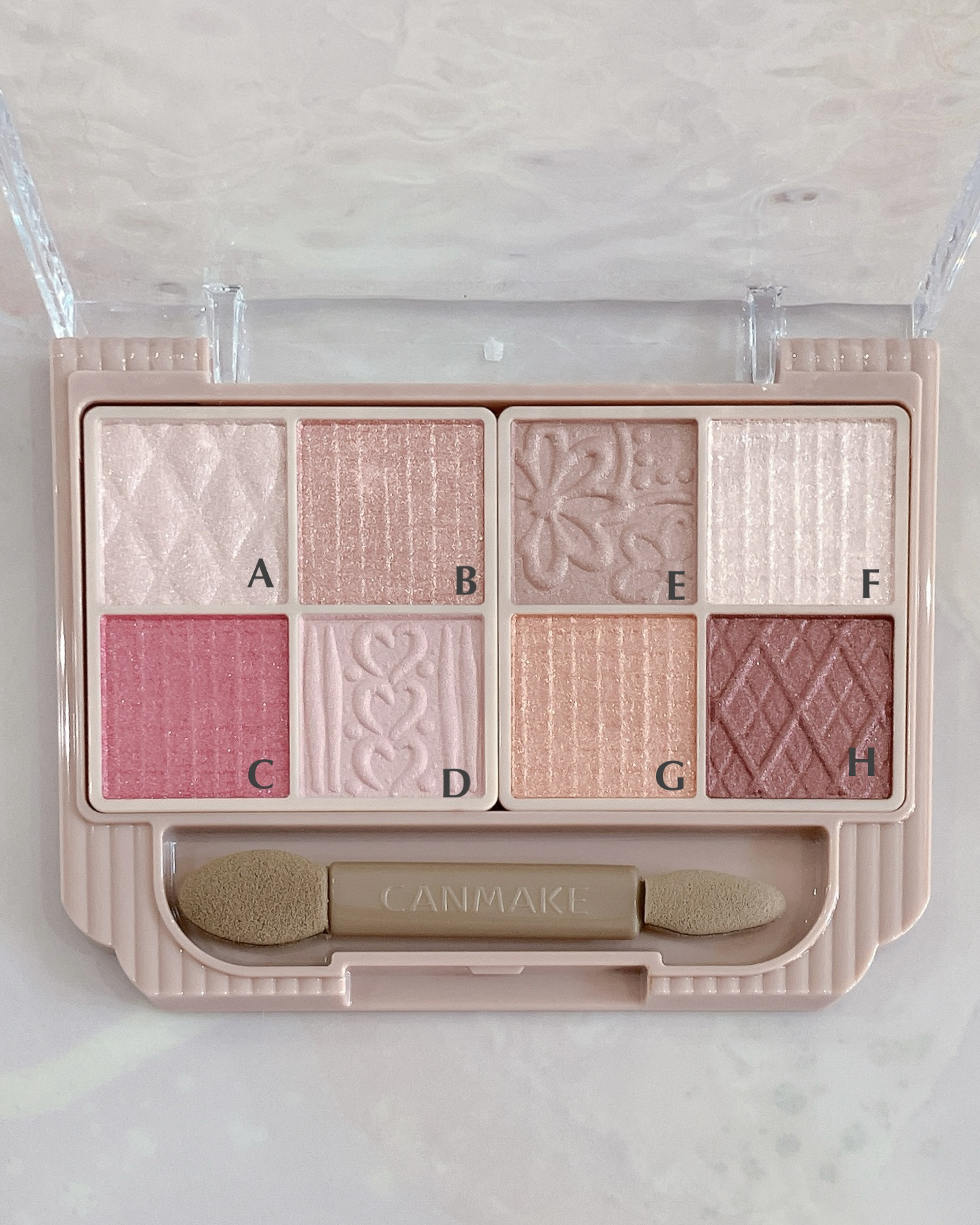 プティパレットアイズ/キャンメイク/パウダーアイシャドウを使ったクチコミ（3枚目）