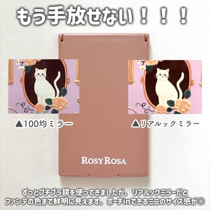 リアルックミラー/ロージーローザ/その他化粧小物を使ったクチコミ(4枚目)