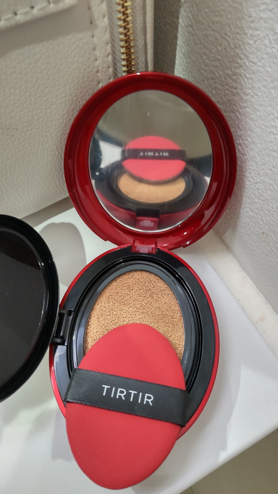 マスク フィット レッド クッション/TIRTIR(ティルティル)/クッションファンデーションを使ったクチコミ（3枚目）