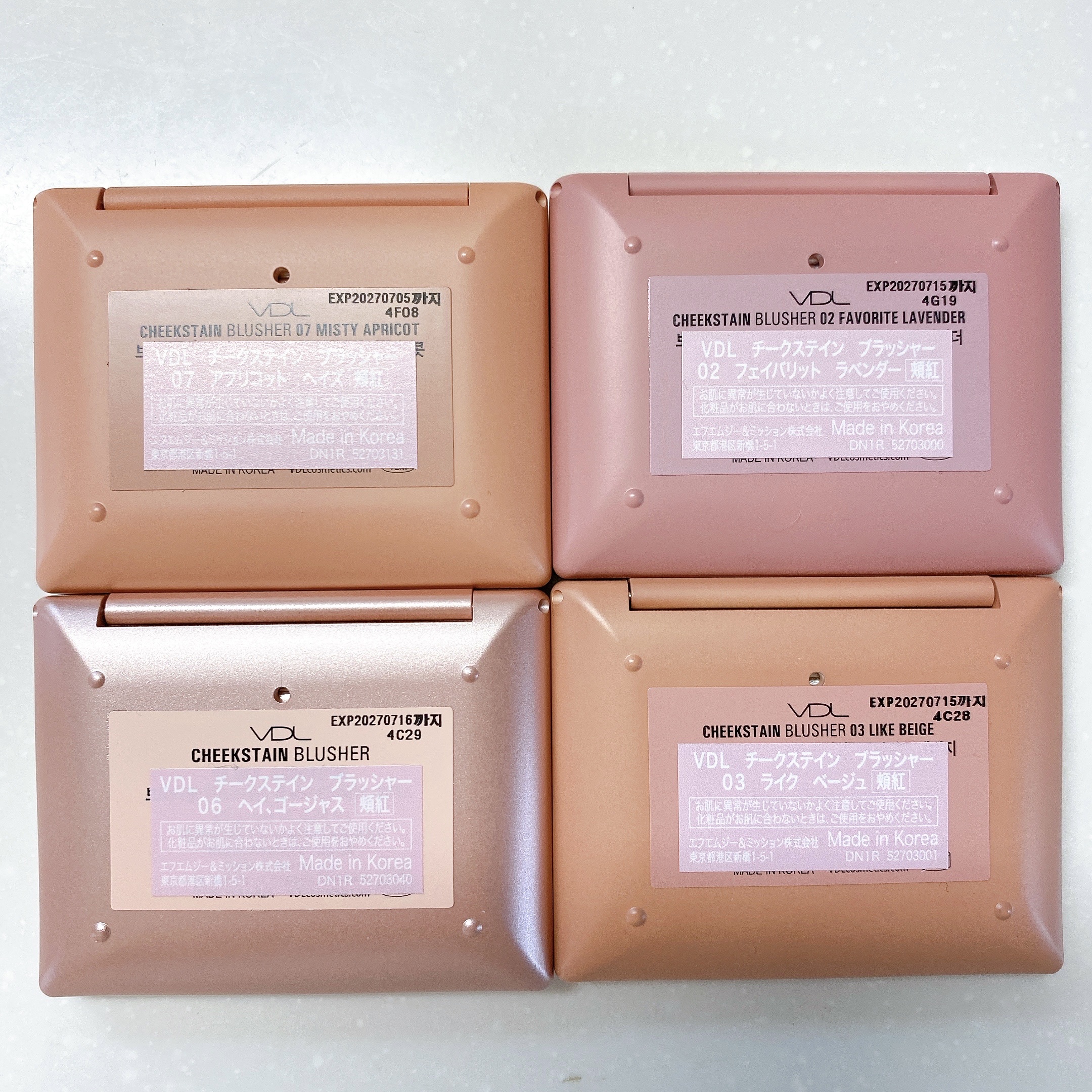 チークステイン ブラッシャー/VDL/パウダーチークを使ったクチコミ（3枚目）