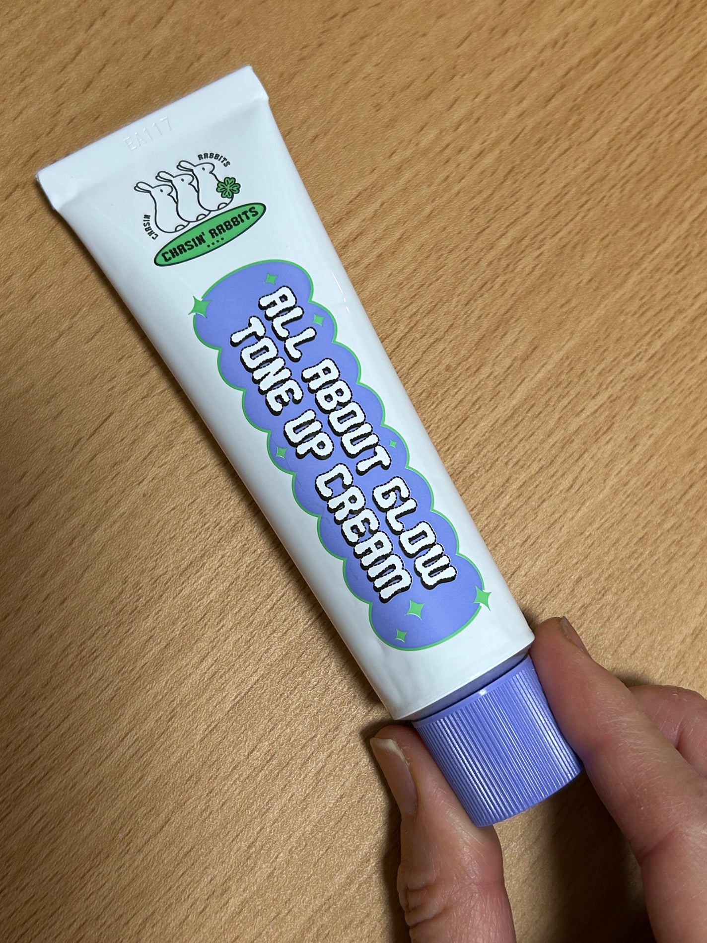 オールアバウトグロウトーンアップクリーム/CHASIN'RABBITS/化粧下地を使ったクチコミ(1枚目)