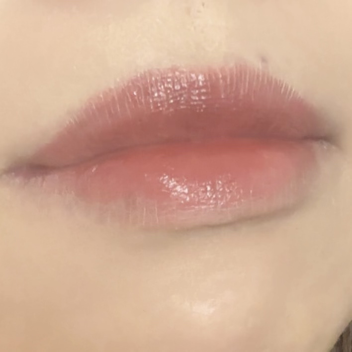 グレイズバームリップ/excel/口紅を使ったクチコミ（3枚目）