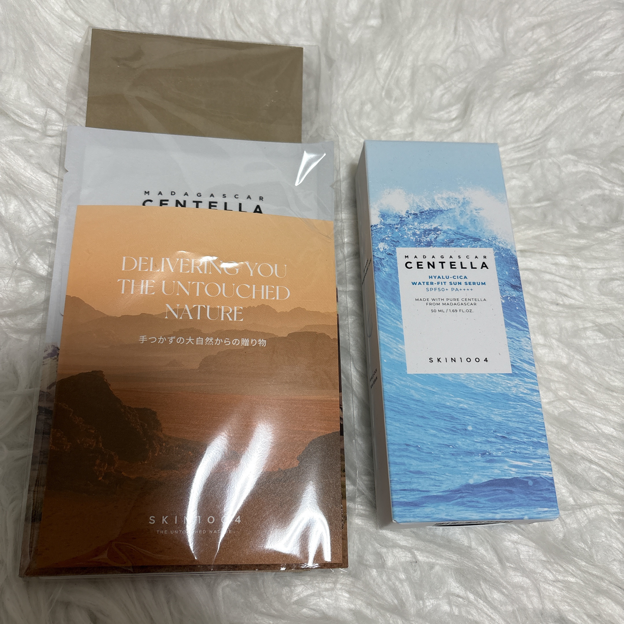 ヒアルーシカ ウォーターフィット サンセラム/SKIN1004/日焼け止めローションを使ったクチコミ（1枚目）