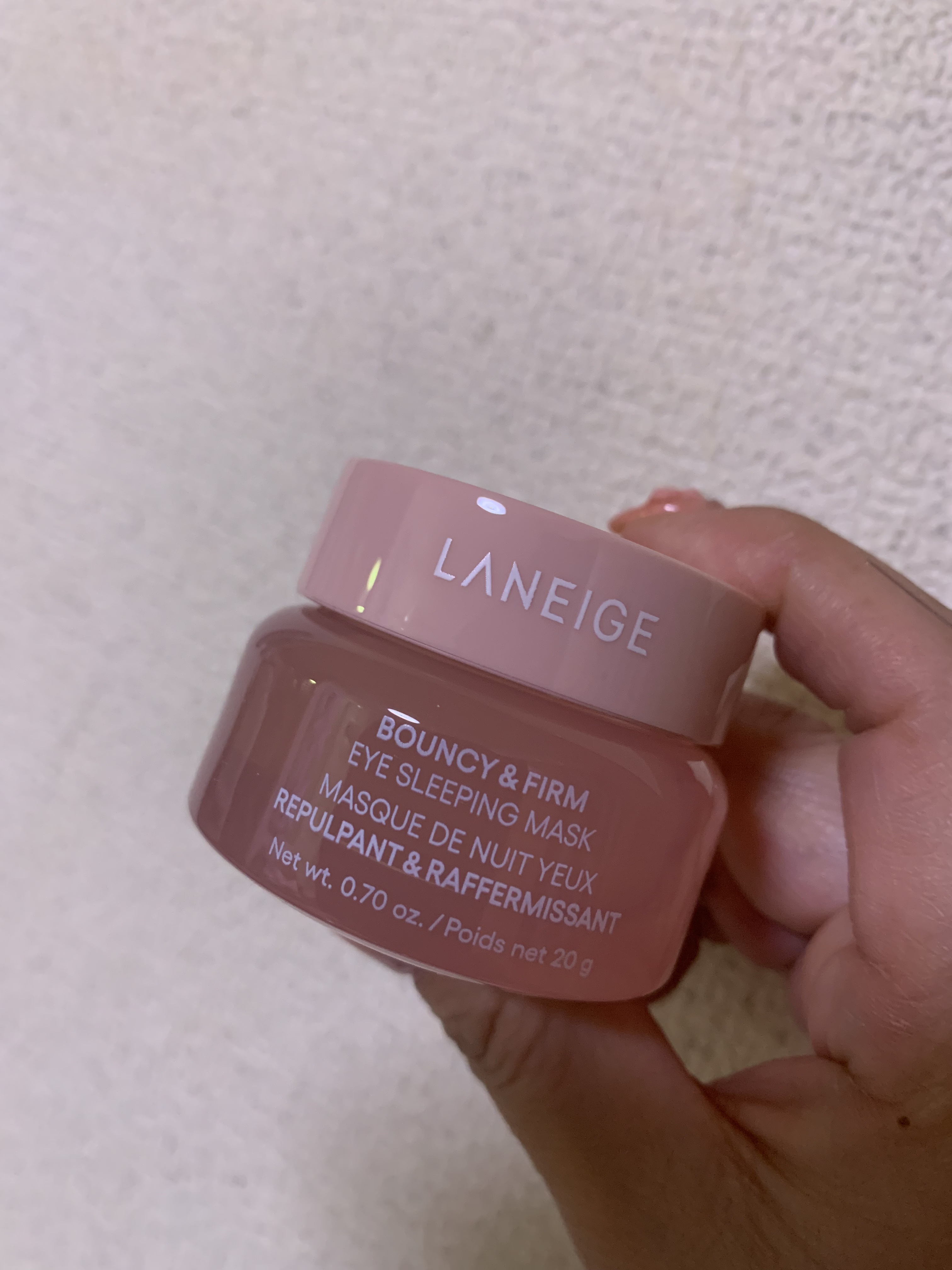 バウンシーアイスリーピングマスク/LANEIGE/アイケア・アイクリームを使ったクチコミ（1枚目）