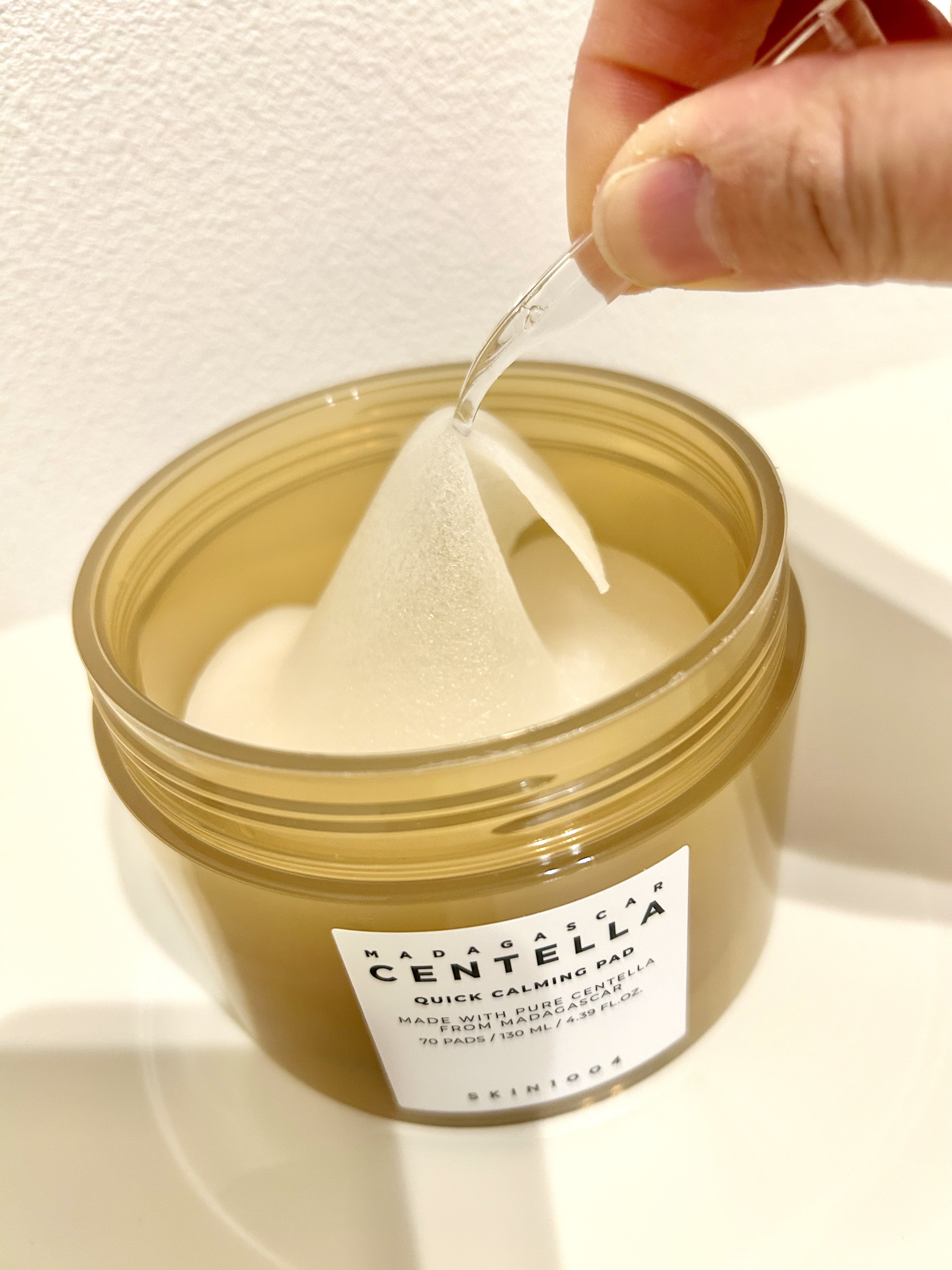 センテラ クイックカーミングパッド/SKIN1004/トナーパッドを使ったクチコミ（2枚目）