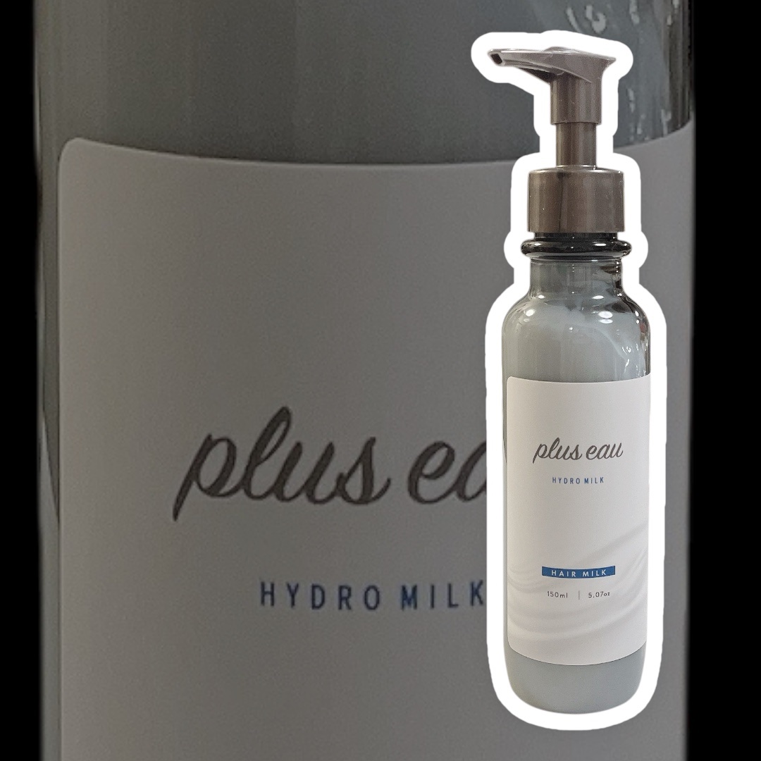 プリュスオー ハイドロミルク/plus eau/ヘアミルクを使ったクチコミ（1枚目）