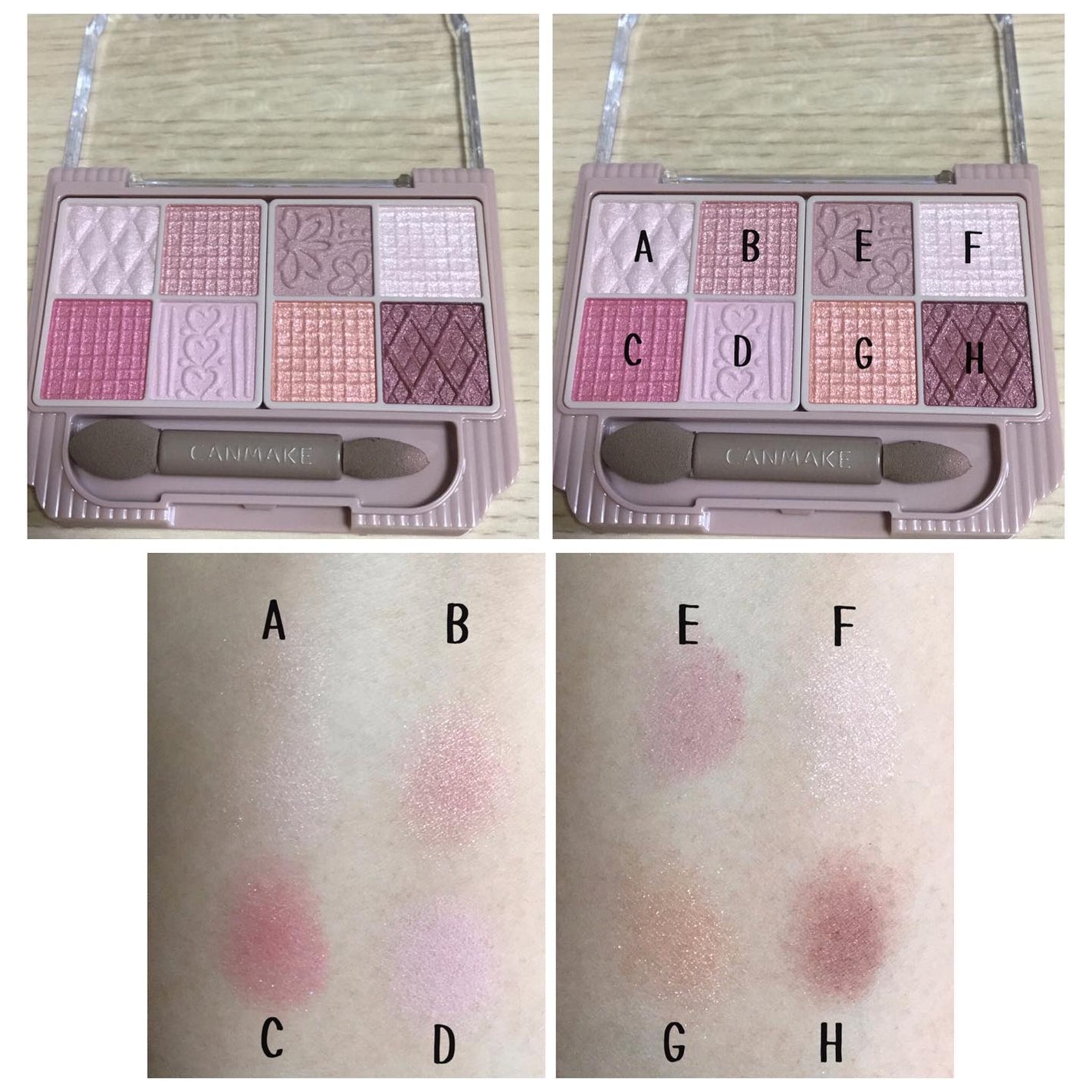 プティパレットアイズ/キャンメイク/パウダーアイシャドウを使ったクチコミ(2枚目)