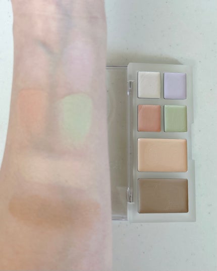 ブリージングコンシーラーパレット/Healus/パレットコンシーラーを使ったクチコミ(3枚目)