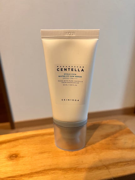 ヒアルーシカ ウォーターフィット サンセラム/SKIN1004/日焼け止めローションを使ったクチコミ(1枚目)