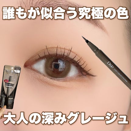 シルキーリキッドアイライナーWP/D-UP/リキッドアイライナーを使ったクチコミ(1枚目)