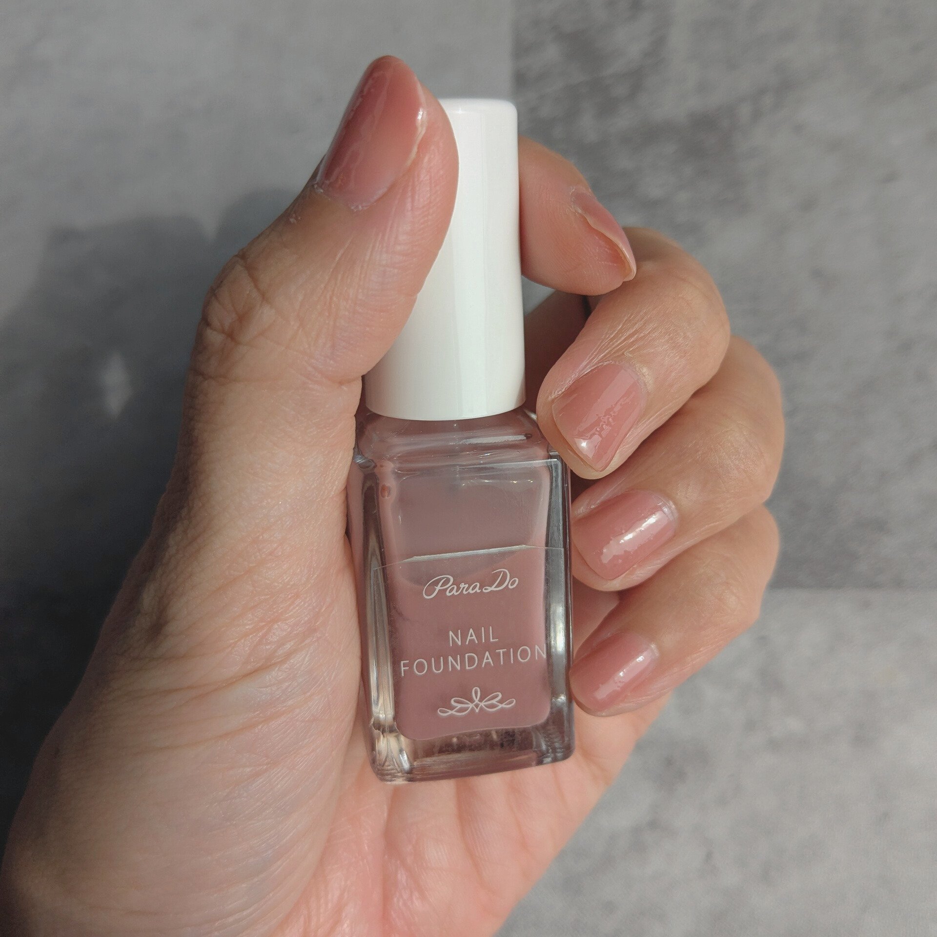 ネイルファンデーション/パラドゥ/マニキュアを使ったクチコミ（1枚目）