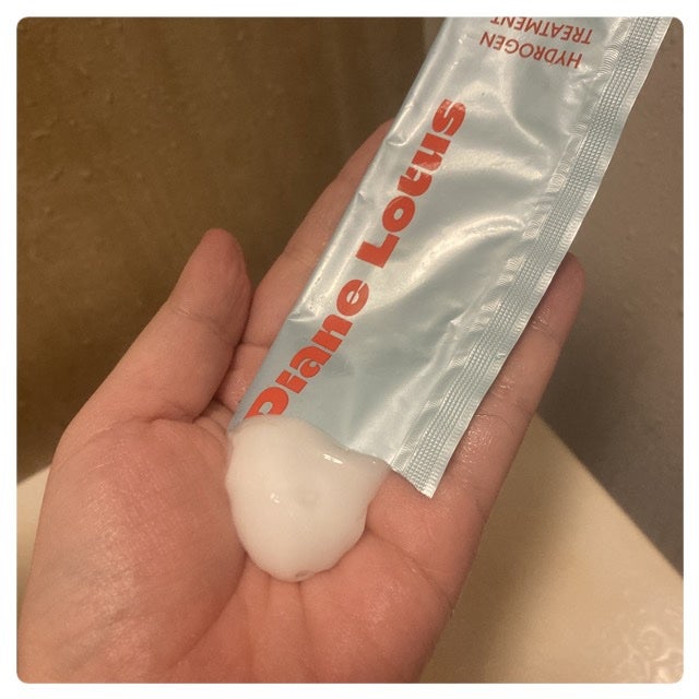 ロータス 水素トリートメント ティー&シトラスの香り/ダイアン/洗い流すヘアトリートメントを使ったクチコミ(3枚目)