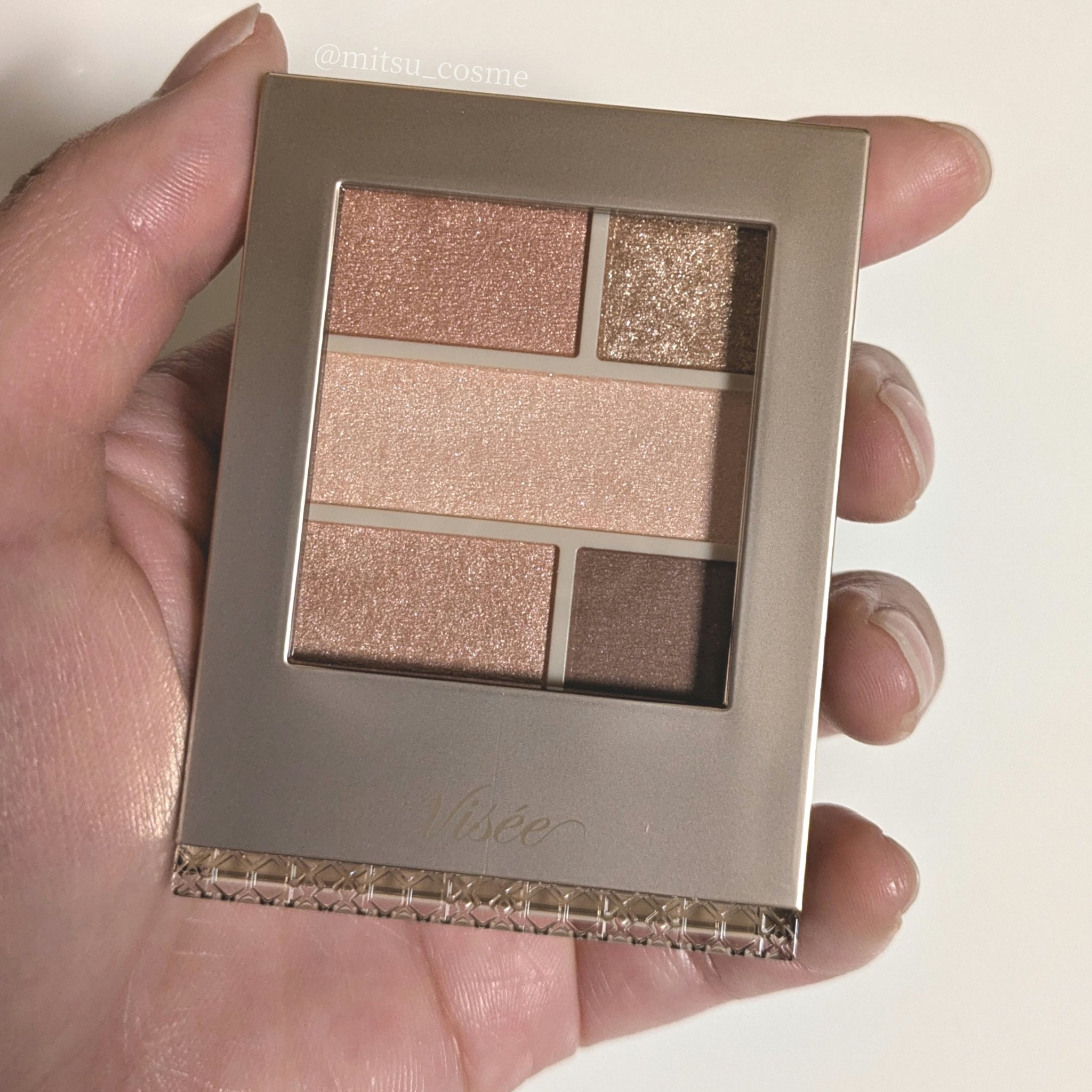 ダブル ムード アイズ/Visée/アイシャドウパレットを使ったクチコミ（2枚目）