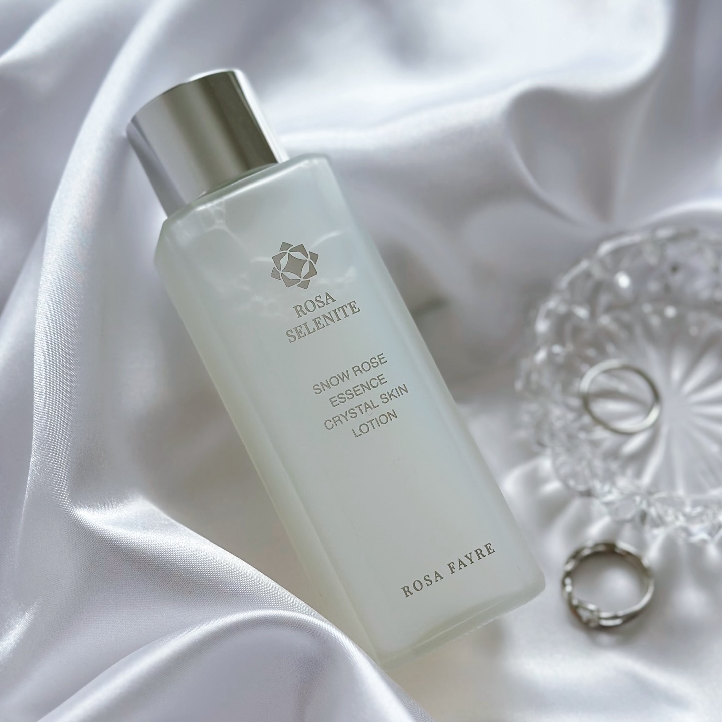 ロサ セレナイト スノーローズ エッセンス クリスタルスキン ローション/ROSA FAYRE/化粧水を使ったクチコミ（1枚目）