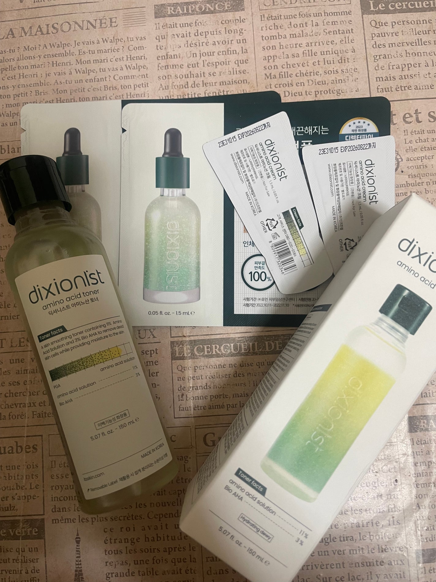 アミノ酸トナー/dixionist/化粧水を使ったクチコミ(1枚目)