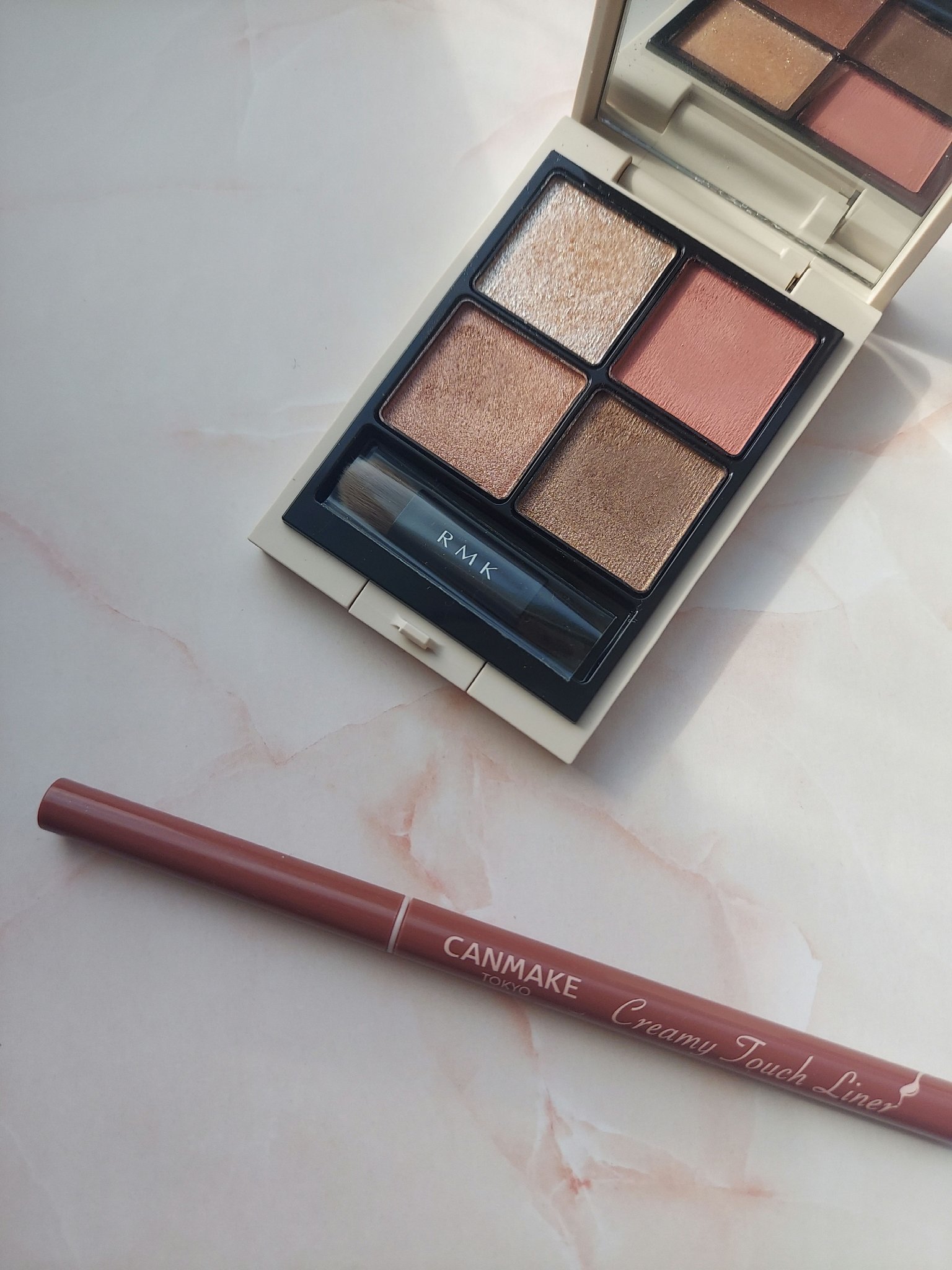 RMK シンクロマティック アイシャドウパレット/RMK/アイシャドウパレットを使ったクチコミ（1枚目）