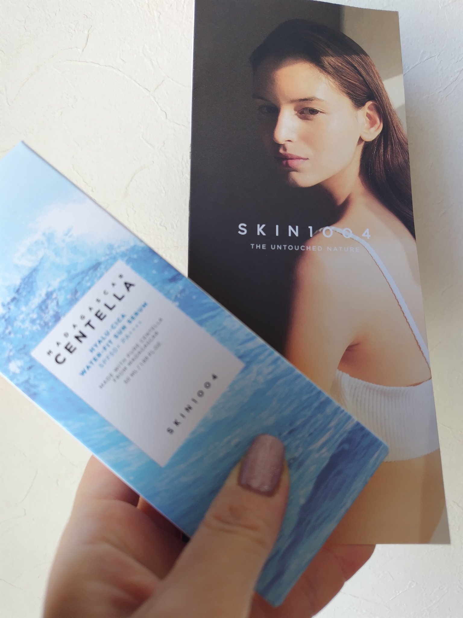 ヒアルーシカ ウォーターフィット サンセラム/SKIN1004/日焼け止めローションを使ったクチコミ（2枚目）