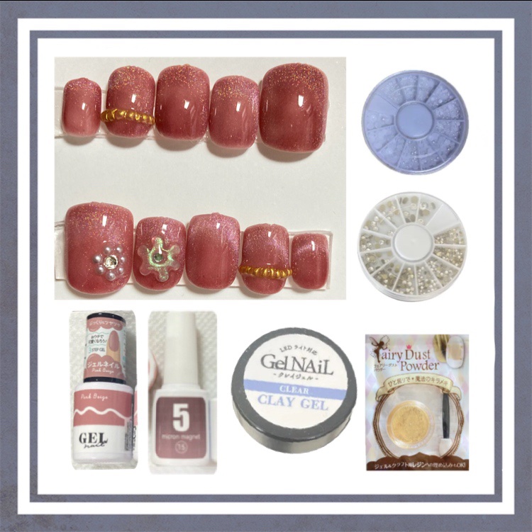 クレヨン フェアリーダストパウダー/キャンドゥ/ネイル用品を使ったクチコミ（2枚目）