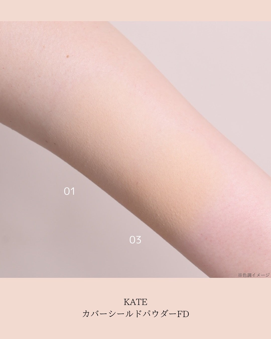 ケイト カバーシールド パウダーファンデーション/KATE/パウダーファンデーションを使ったクチコミ(6枚目)