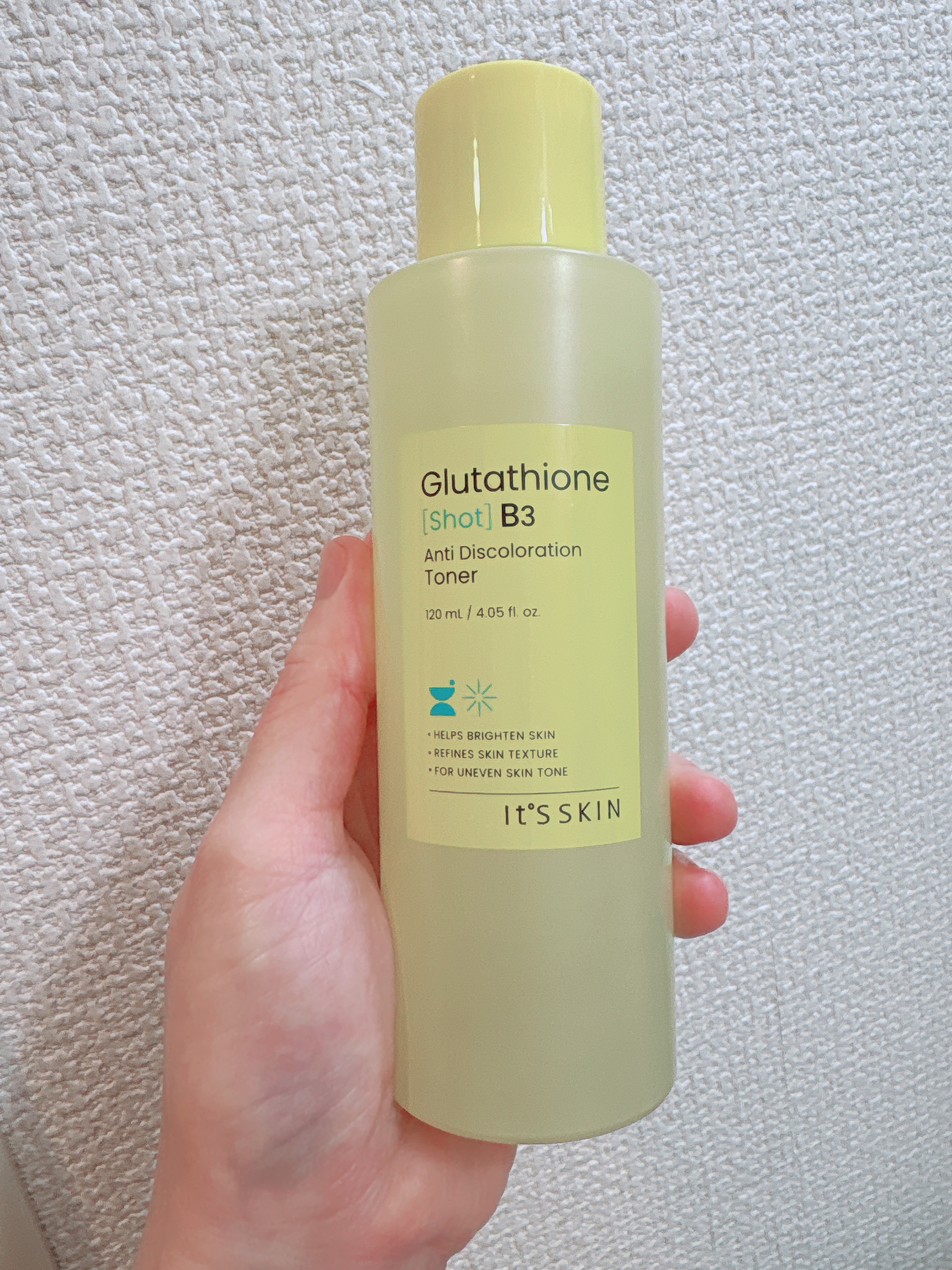 グルタチオンショットB3クリアトーントナー/It's skin/化粧水を使ったクチコミ（1枚目）