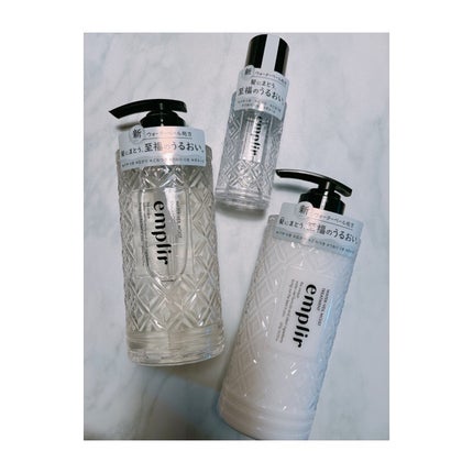 ウォーターベール モイストシャンプー/トリートメント/emplir/市販シャンプーを使ったクチコミ(1枚目)