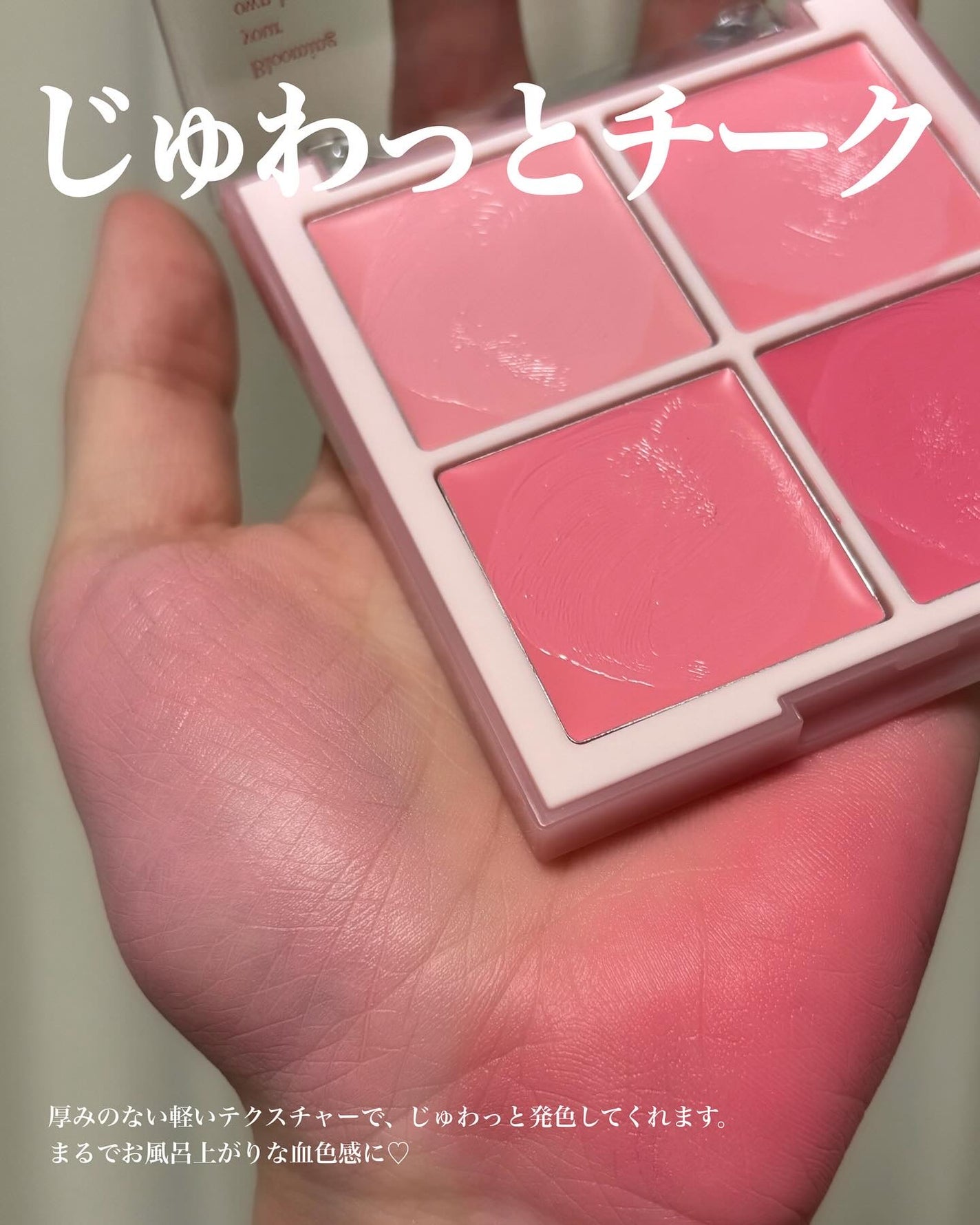 ブレンディングムードチーク/dasique/パウダーチークを使ったクチコミ(3枚目)