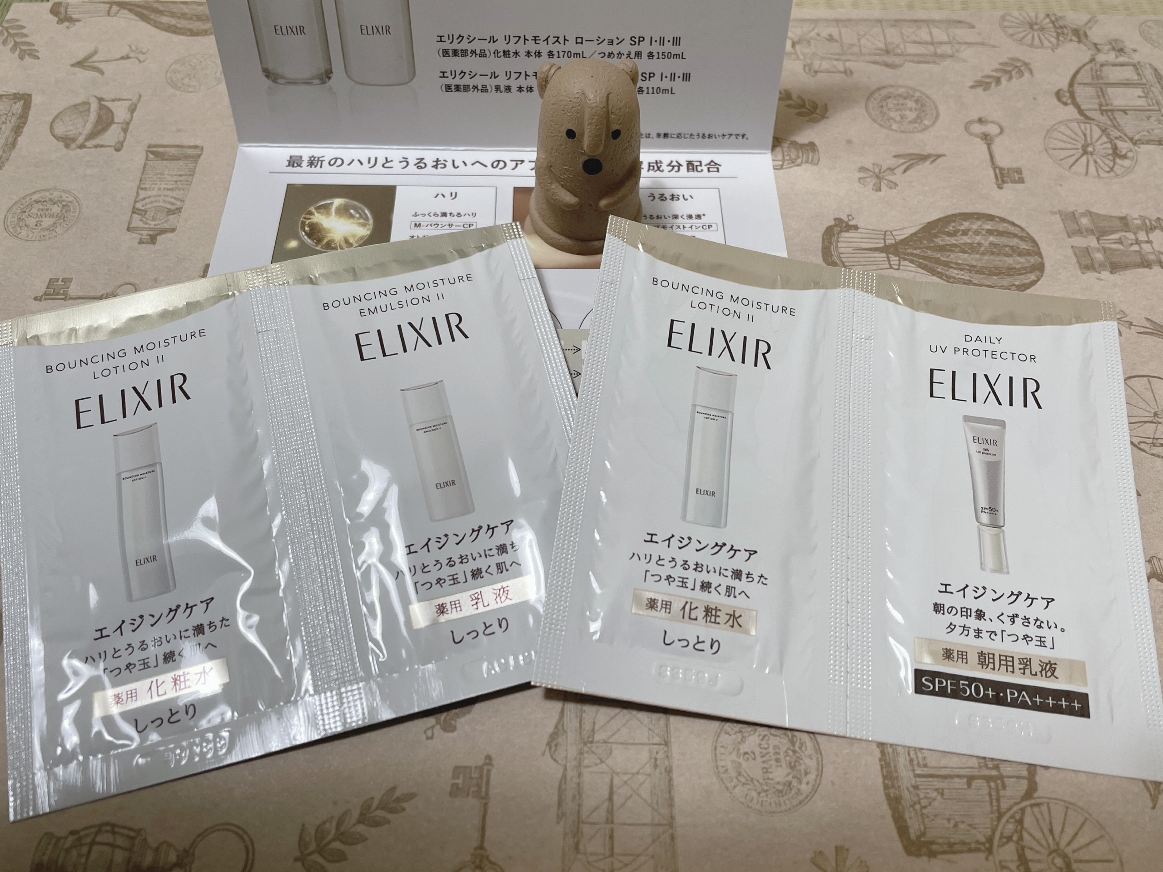 ブライトニング トライアルセット WT Ⅱ ta /エリクシール/トライアルキットを使ったクチコミ（3枚目）