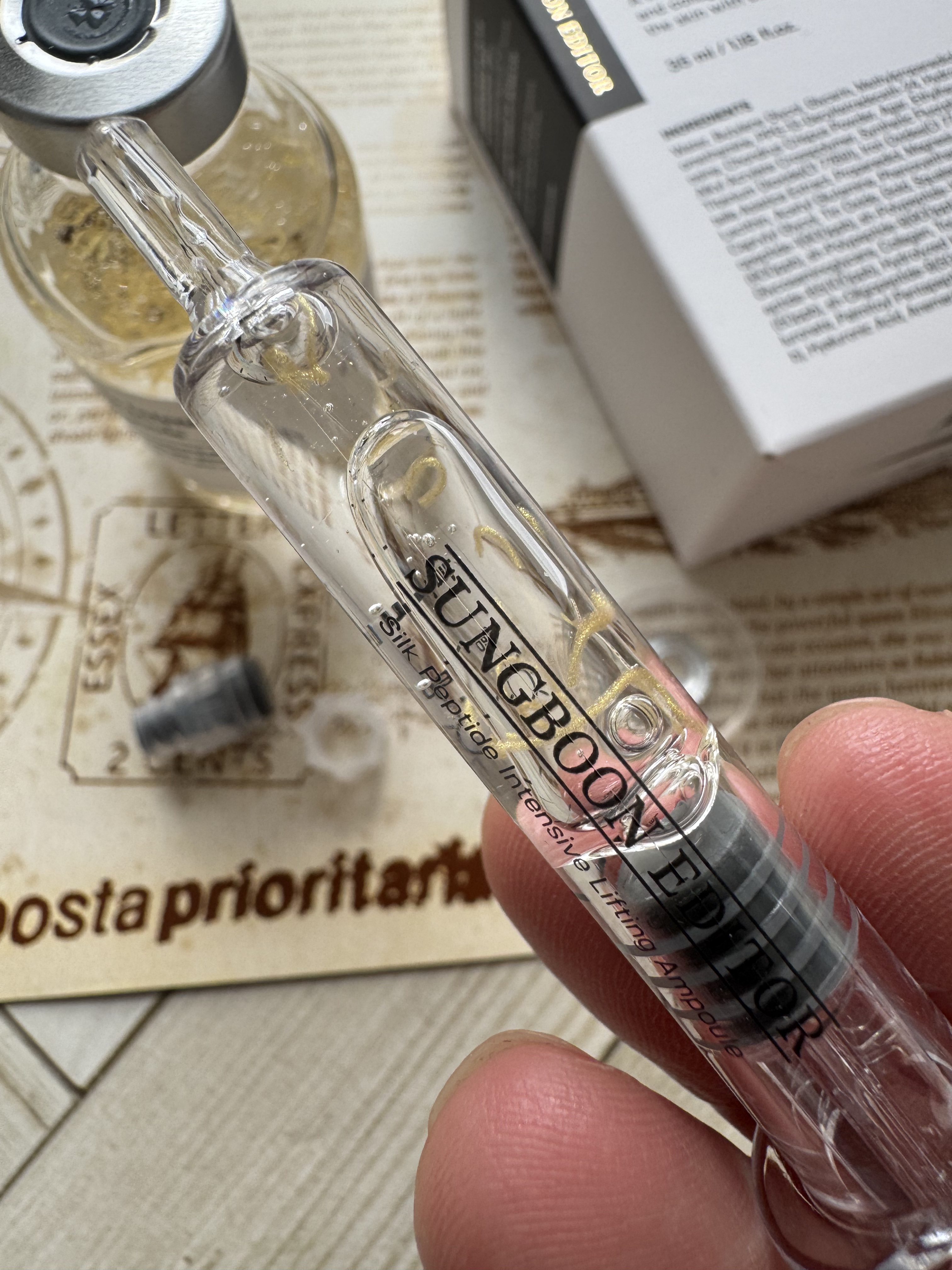 シルクペプチドインテンシブリフティングアンプル/SUNGBOON EDITOR（成分エディター）/美容液を使ったクチコミ（3枚目）