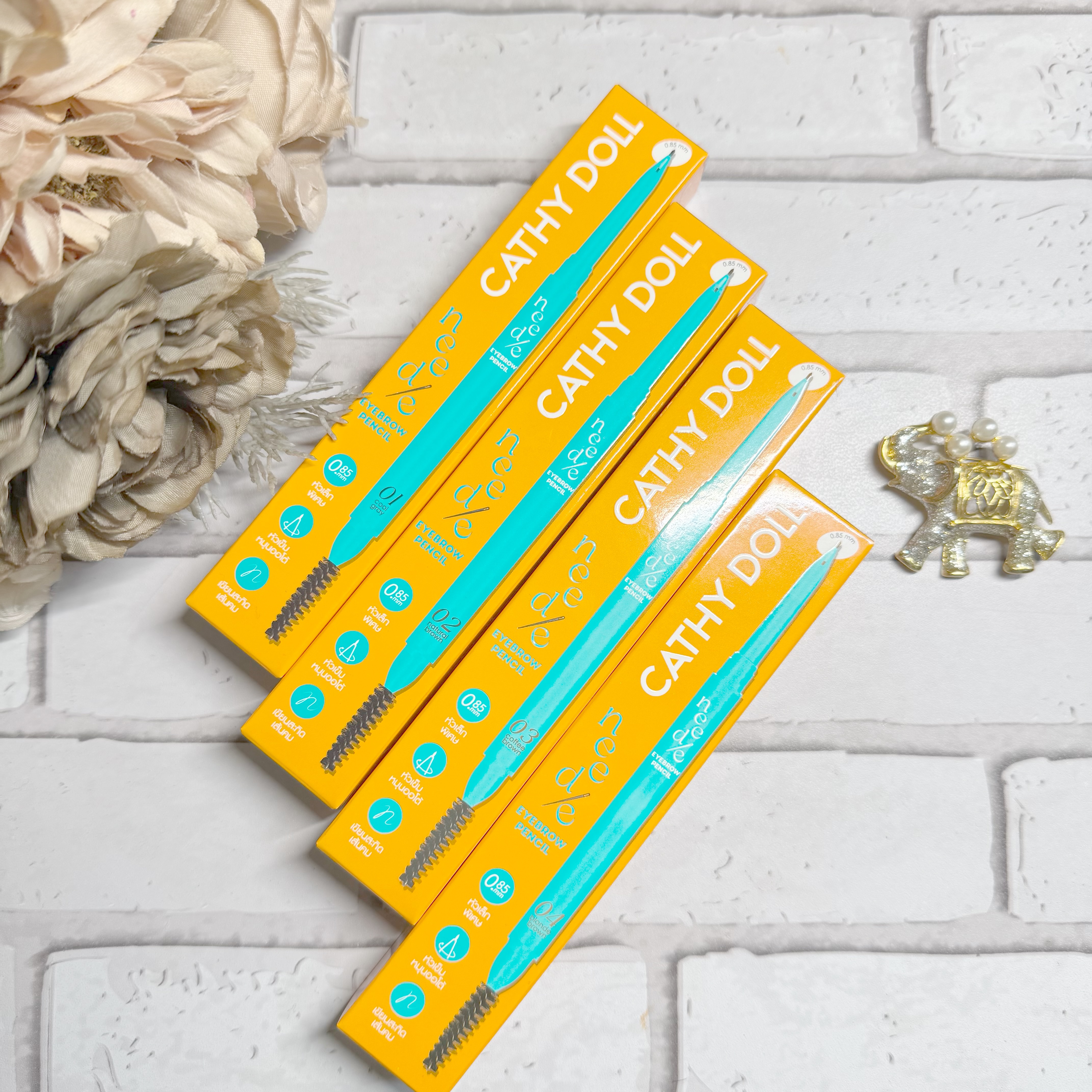 ニードルアイブロウペンシル/CathyDoll/アイブロウペンシルを使ったクチコミ（2枚目）