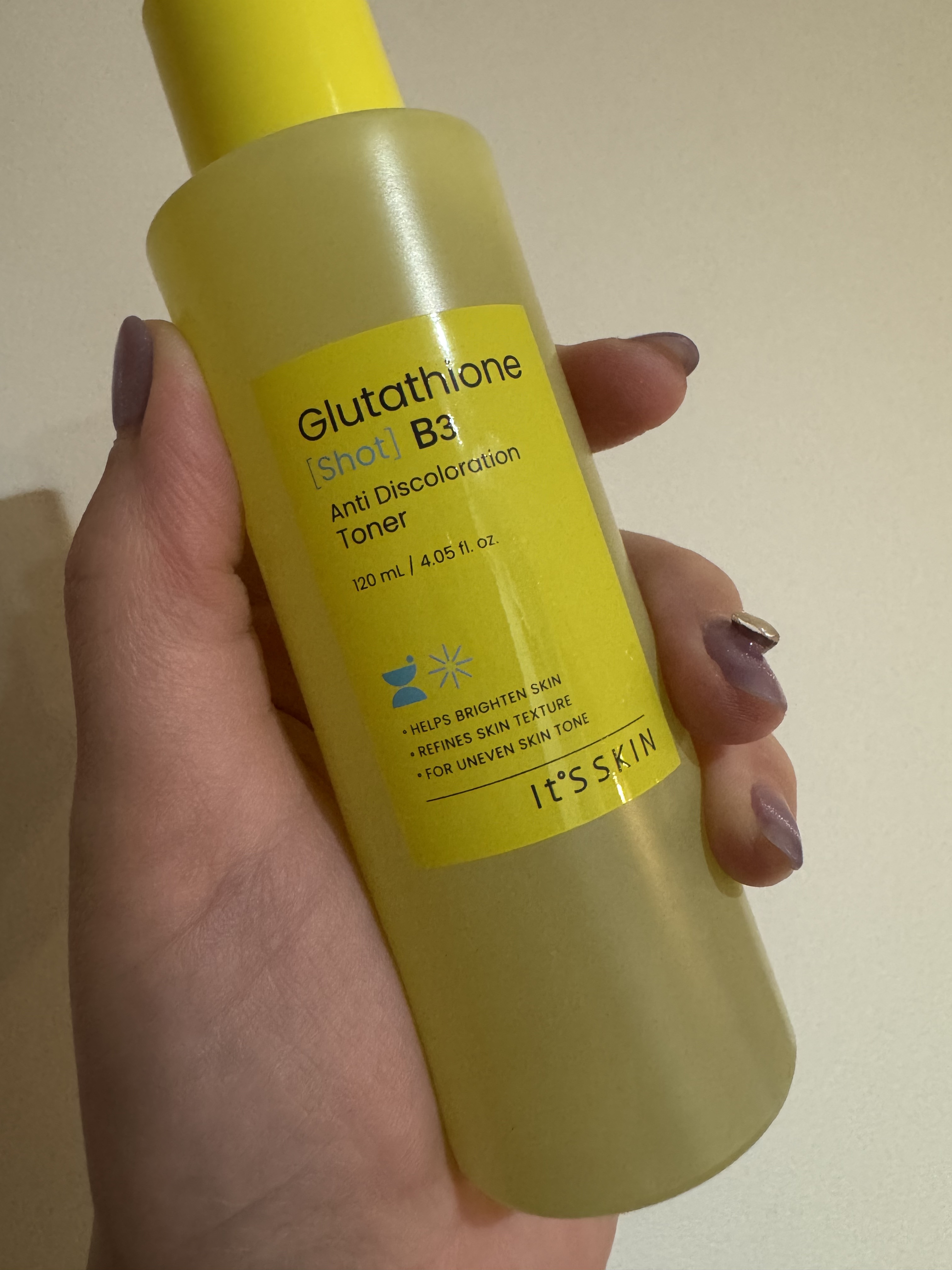 グルタチオンショットB3クリアトーントナー/It's skin/化粧水を使ったクチコミ（1枚目）