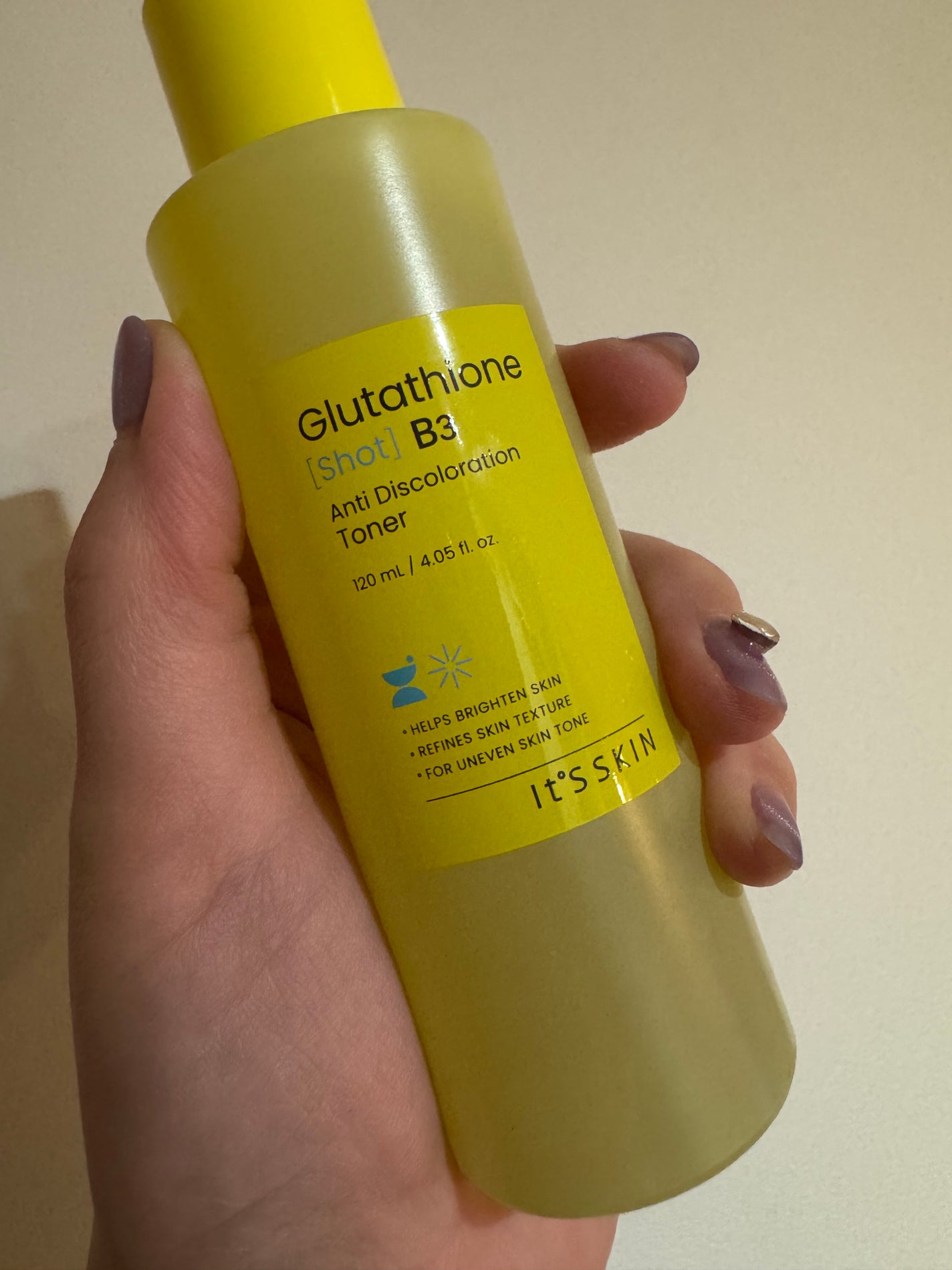 グルタチオンショットB3クリアトーントナー/It's skin/化粧水を使ったクチコミ(1枚目)