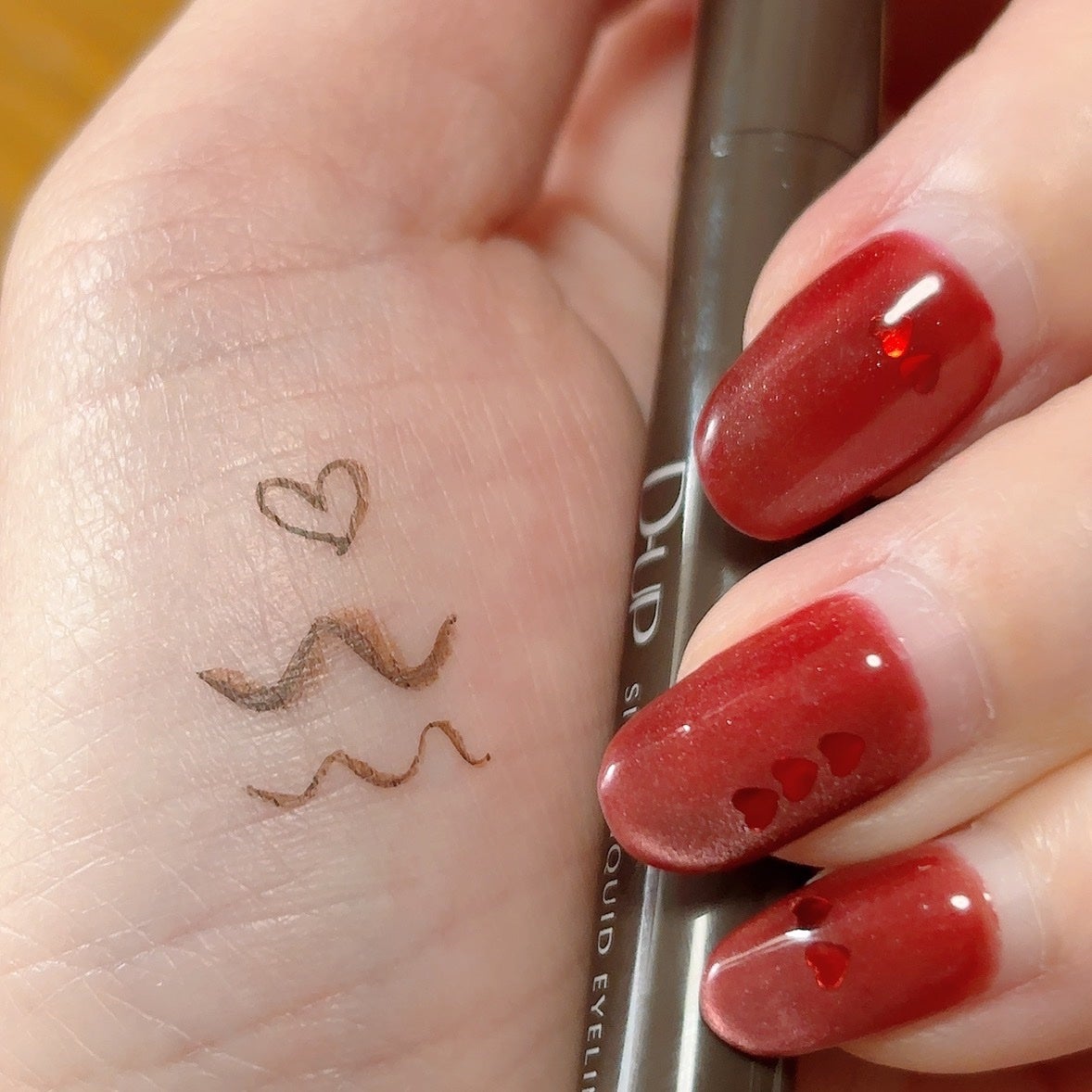 シルキーリキッドアイライナーWP/D-UP/リキッドアイライナーを使ったクチコミ(1枚目)