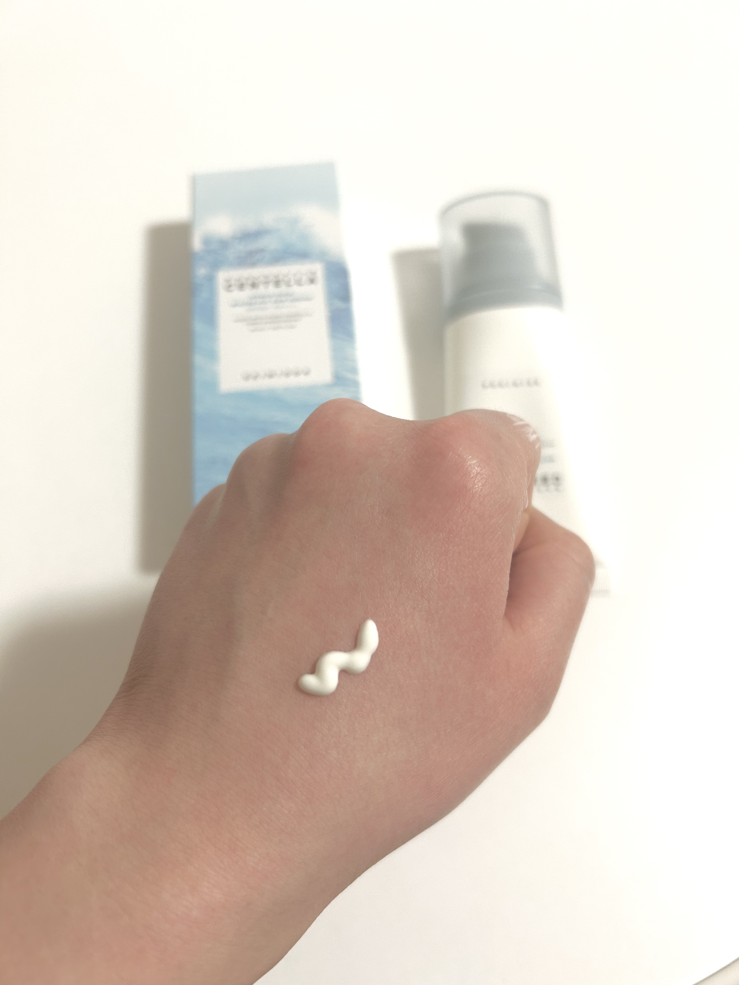 ヒアルーシカ ウォーターフィット サンセラム/SKIN1004/日焼け止めローションを使ったクチコミ（3枚目）