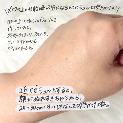 乾燥さん 水分力バリアミスト/乾燥さん/ミスト状化粧水を使ったクチコミ(2枚目)