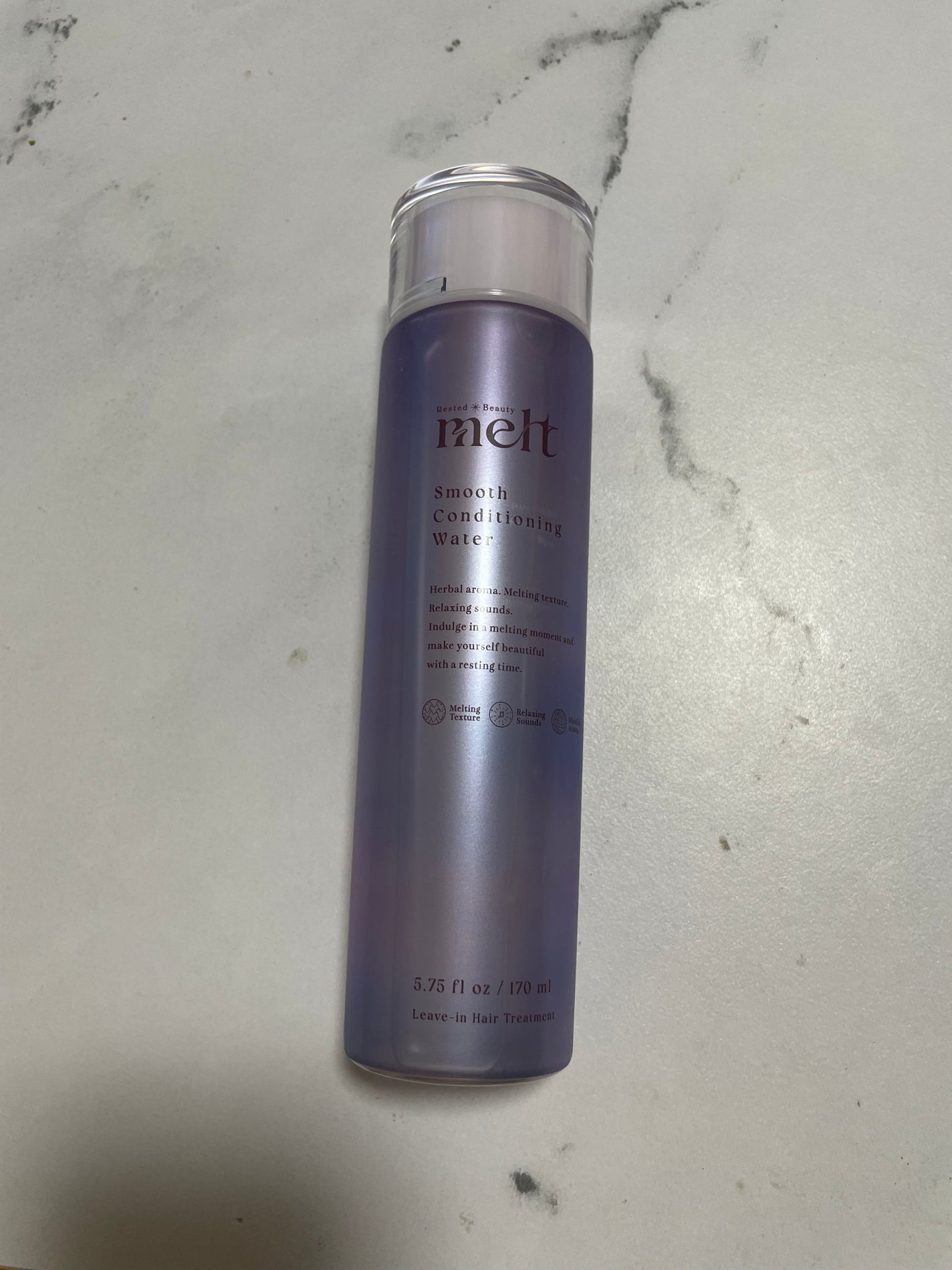 スムース コンディショニング ウォーター/melt/アウトバストリートメントを使ったクチコミ(1枚目)