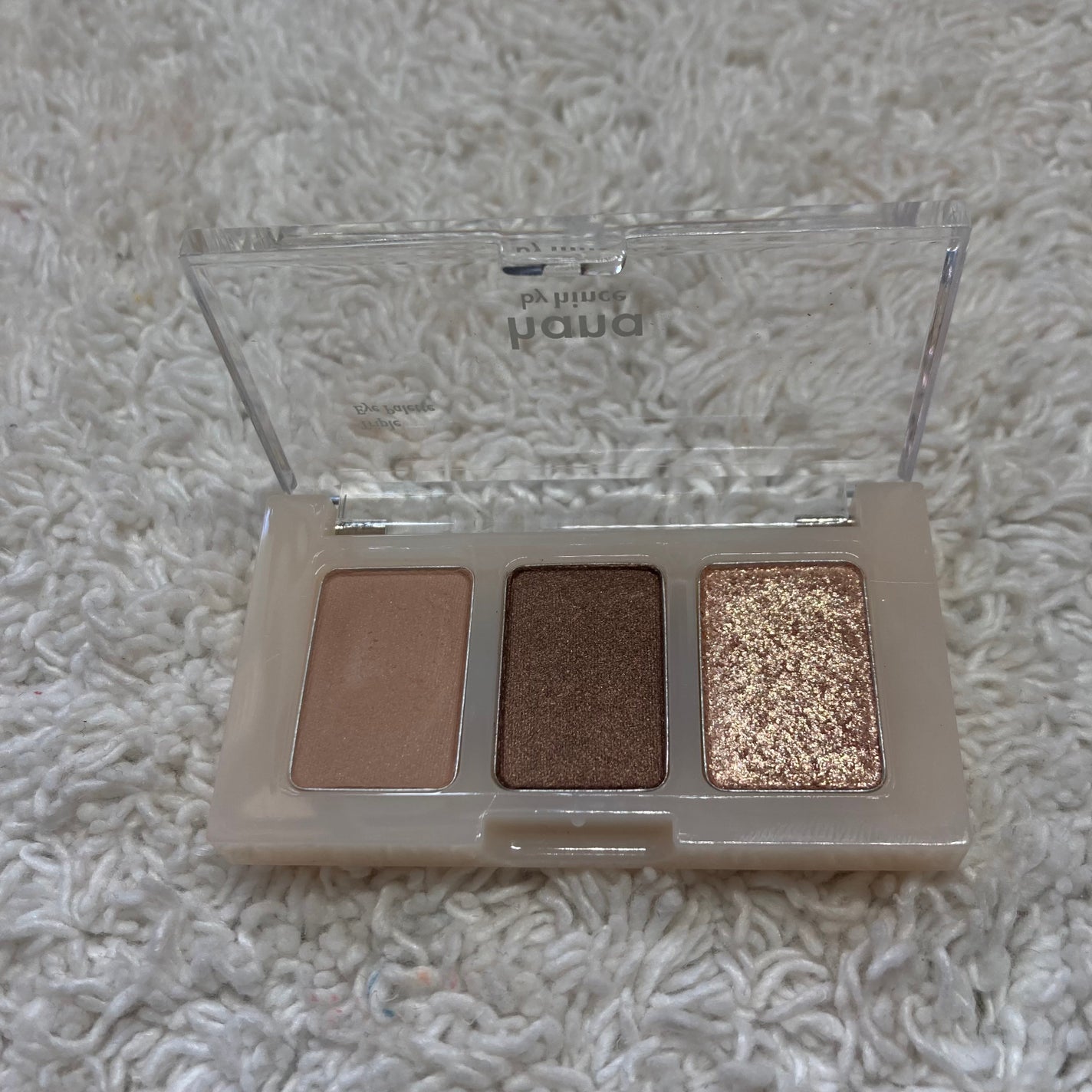 トリプルアイパレット/hana by hince/アイシャドウパレットを使ったクチコミ(1枚目)