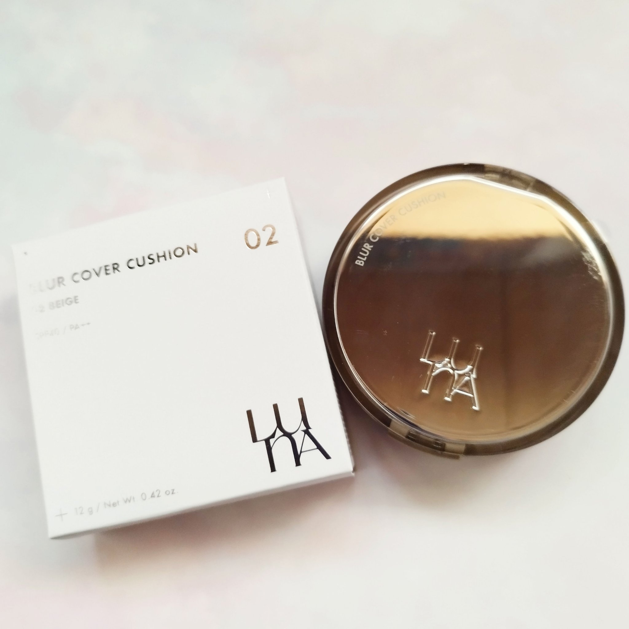 ブラーカバークッション/LUNA/クッションファンデーションを使ったクチコミ（1枚目）