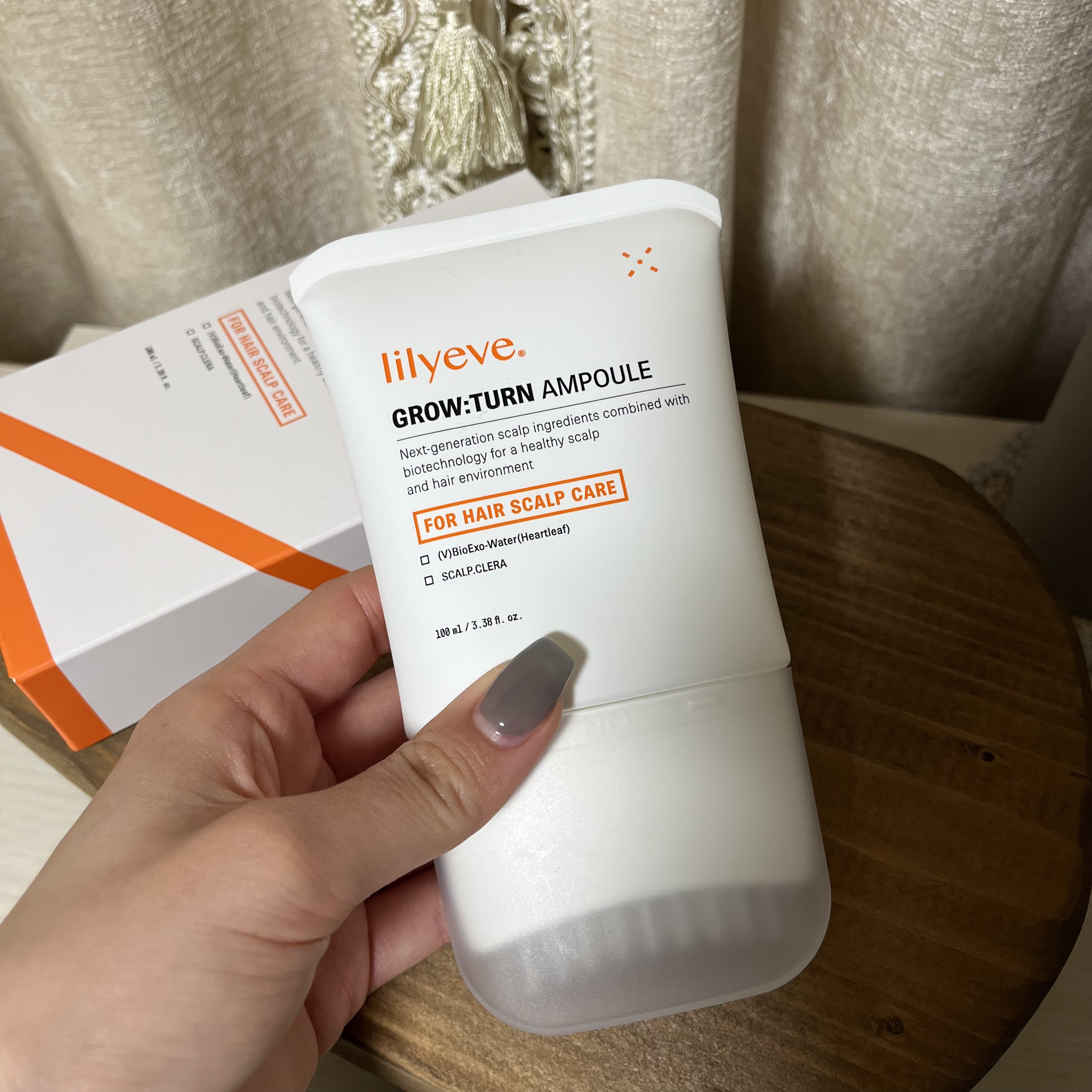 グローターン 100ml/リリーイブ/頭皮ローションを使ったクチコミ（1枚目）