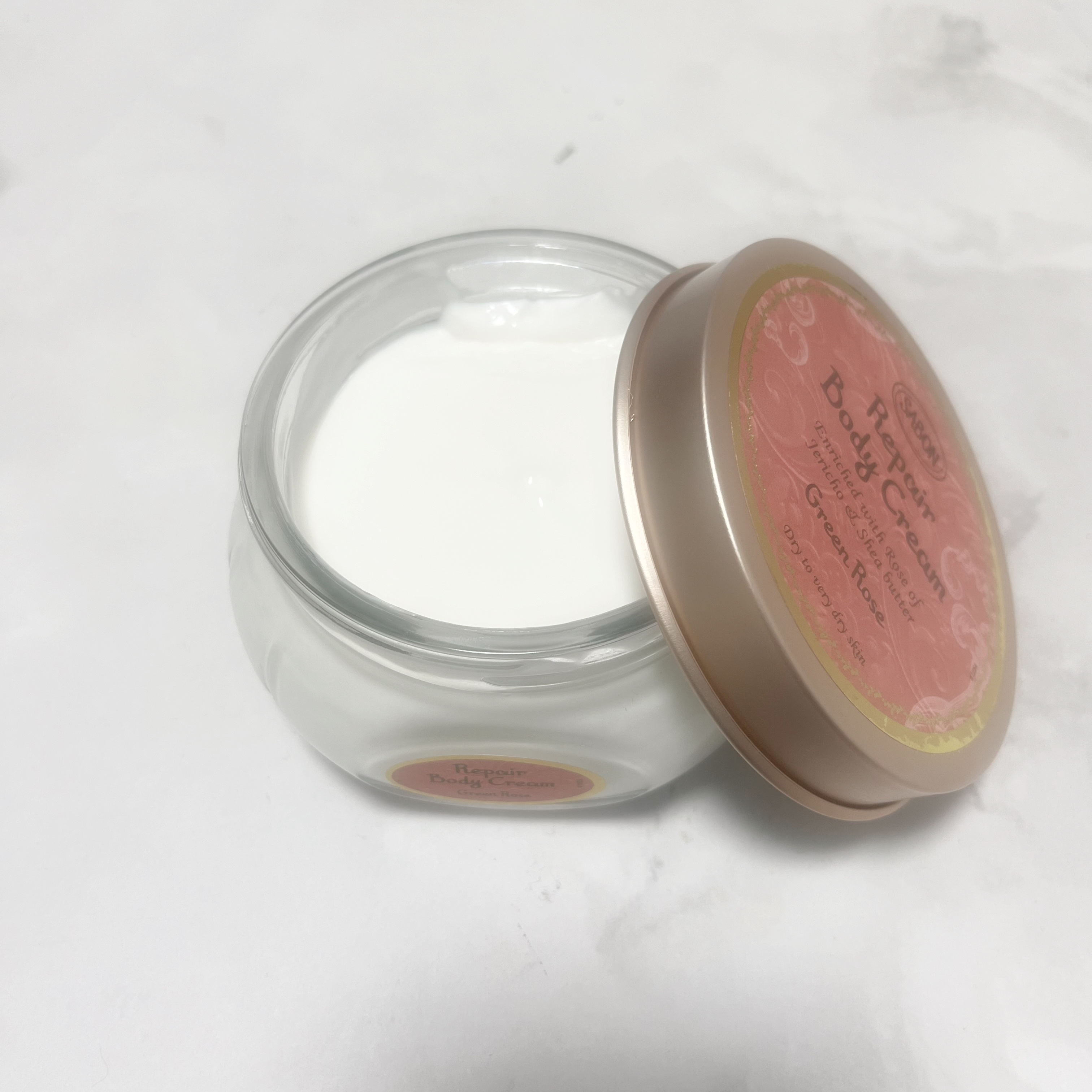 リペアボディクリーム グリーン・ローズ/SABON/ボディクリームを使ったクチコミ（2枚目）